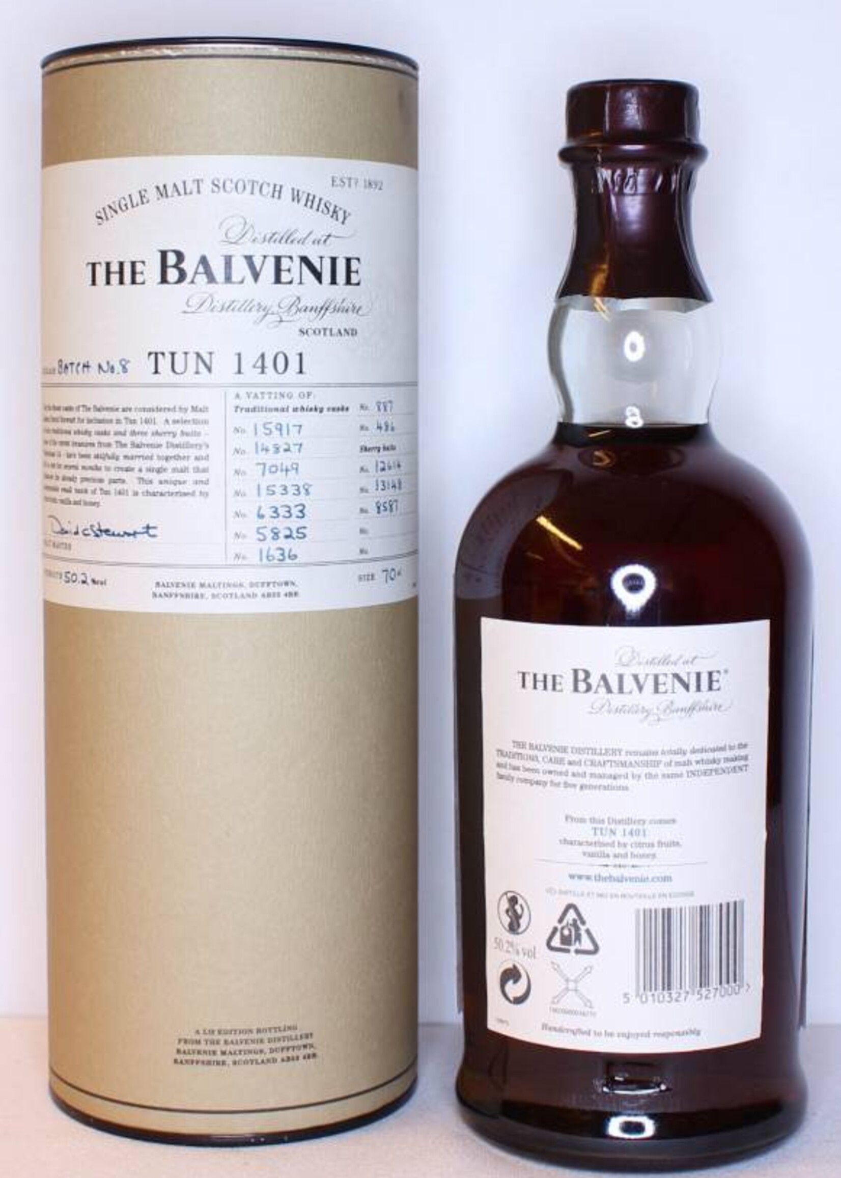 Balvenie Balvenie Tun 1401 Batch No. 8 2013 50.2%