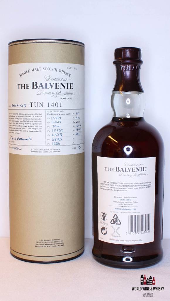 Balvenie Balvenie Tun 1401 Batch No. 8 2013 50.2%