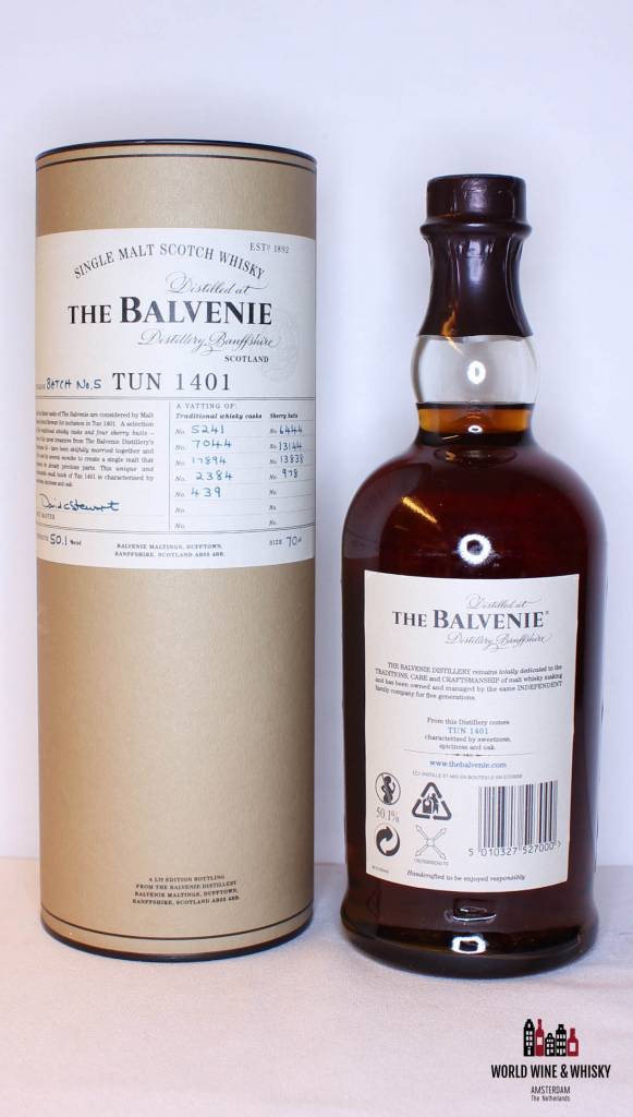 Balvenie Balvenie Tun 1401 Batch No. 5 2012 50.1%