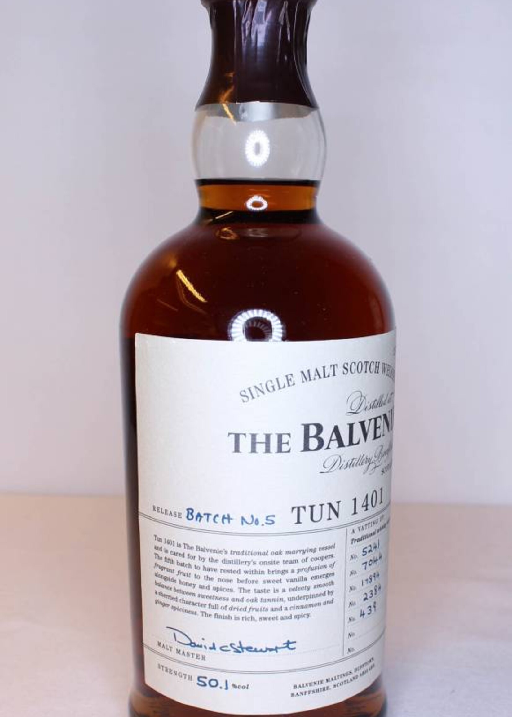 Balvenie Balvenie Tun 1401 Batch No. 5 2012 50.1%