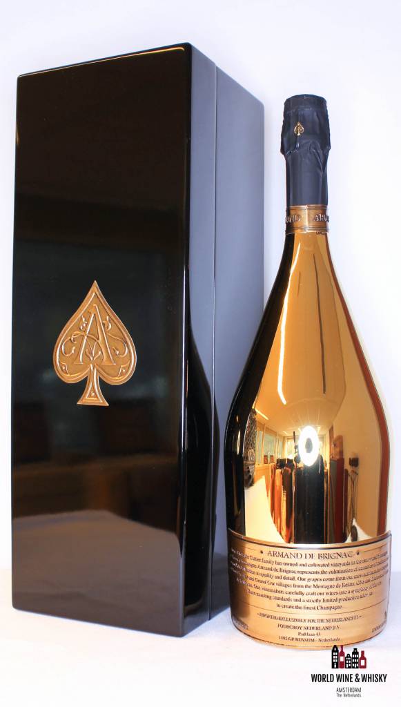 Armand de Brignac - Ace of Spades Brut Gold Champagne (Wooden Box) NV (1.5L)