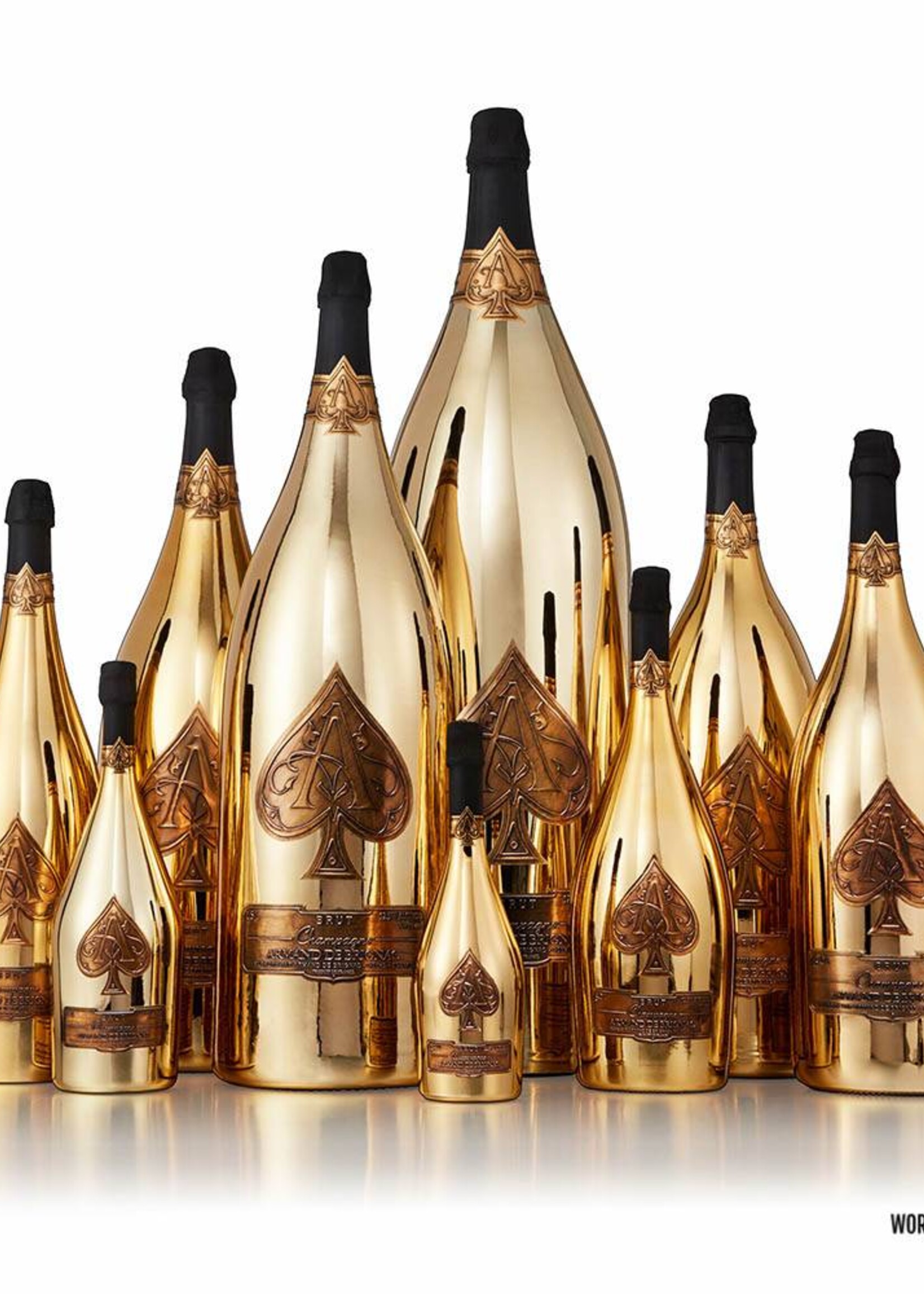 Armand de Brignac Armand de Brignac Gold Champagne Brut 12.5% 6L Methusalem - in luxury case (6000 ml)