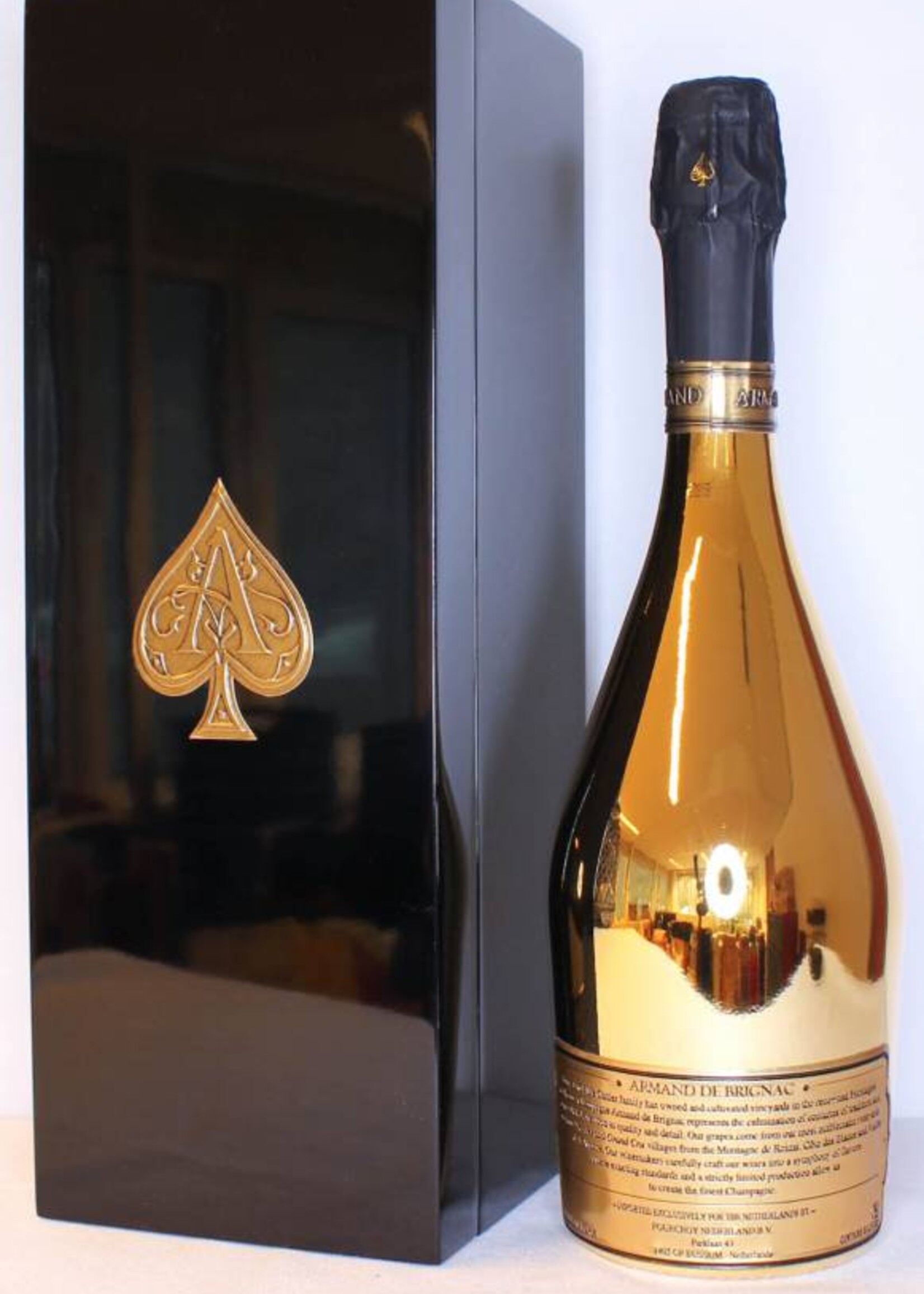 Armand de Brignac Armand de Brignac Gold Champagne Brut 12.5% 15L Nebukadnezar - in luxury case (15.000 ml)