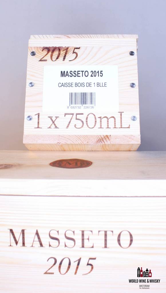 Masseto Tenuta dell Ornellaia Masseto 2015 (in a 1-bottle OWC)