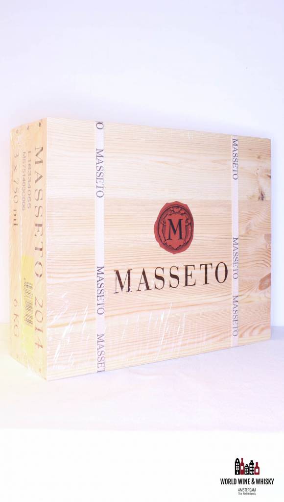 Masseto Tenuta dell Ornellaia Masseto 2014 (in a 3-bottle OWC)