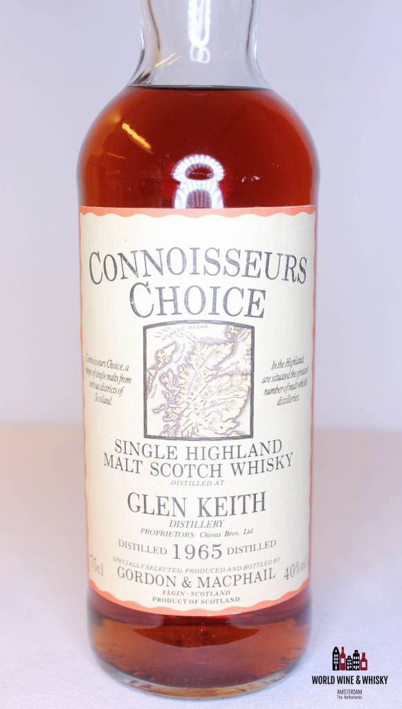 Glen Keith Glen Keith 1965 Connoisseurs Choice - Gordon & MacPhail 40% (750 ml)