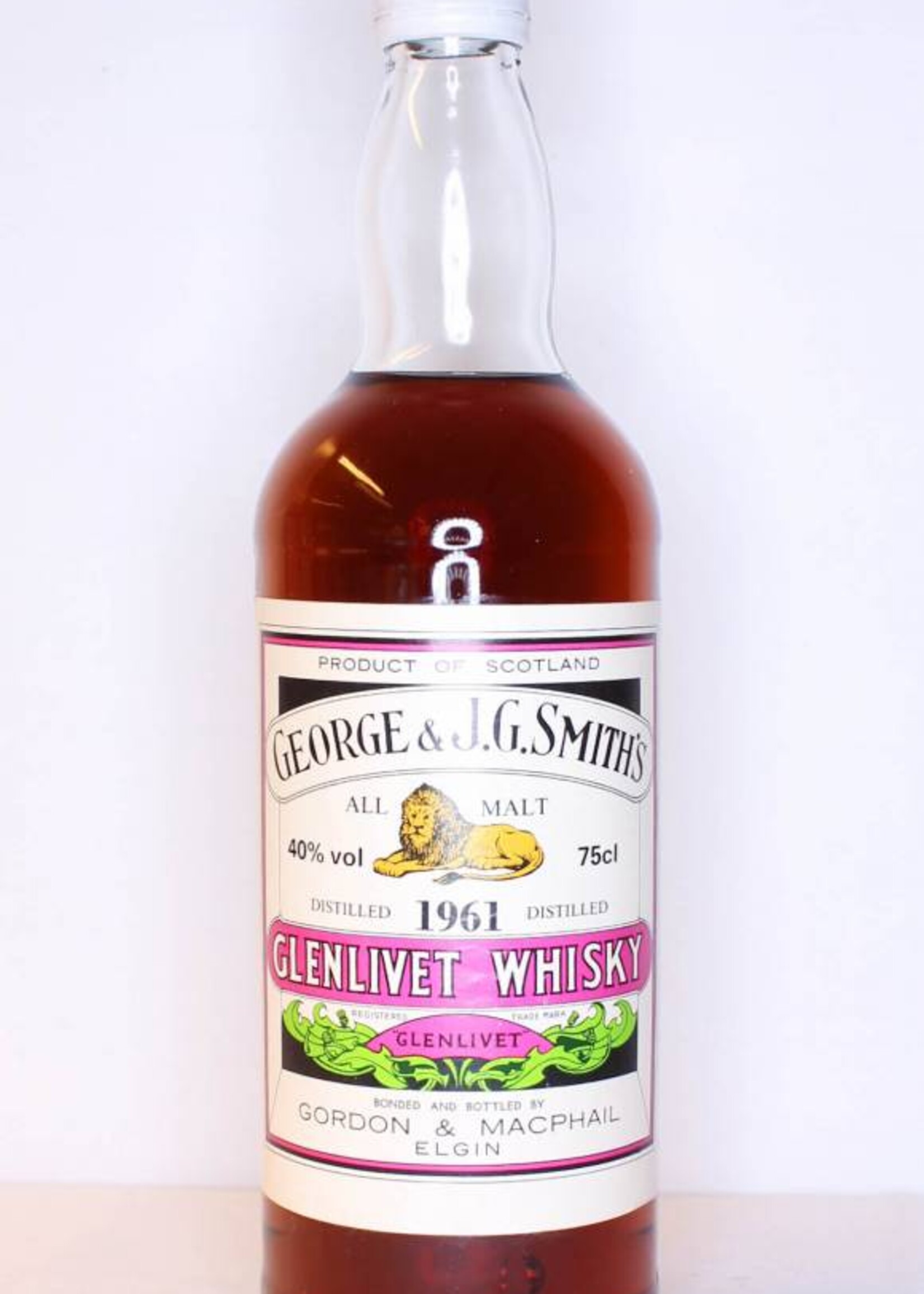 Glenlivet Glenlivet 1961 George & J.G. Smith's - Gordon & MacPhail 40%