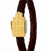 Resident Luxueuze gouden Amsterdam canal house armband sieraad - Resident