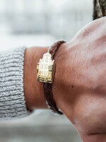 Resident Luxueuze gouden Amsterdam canal house armband sieraad - Resident