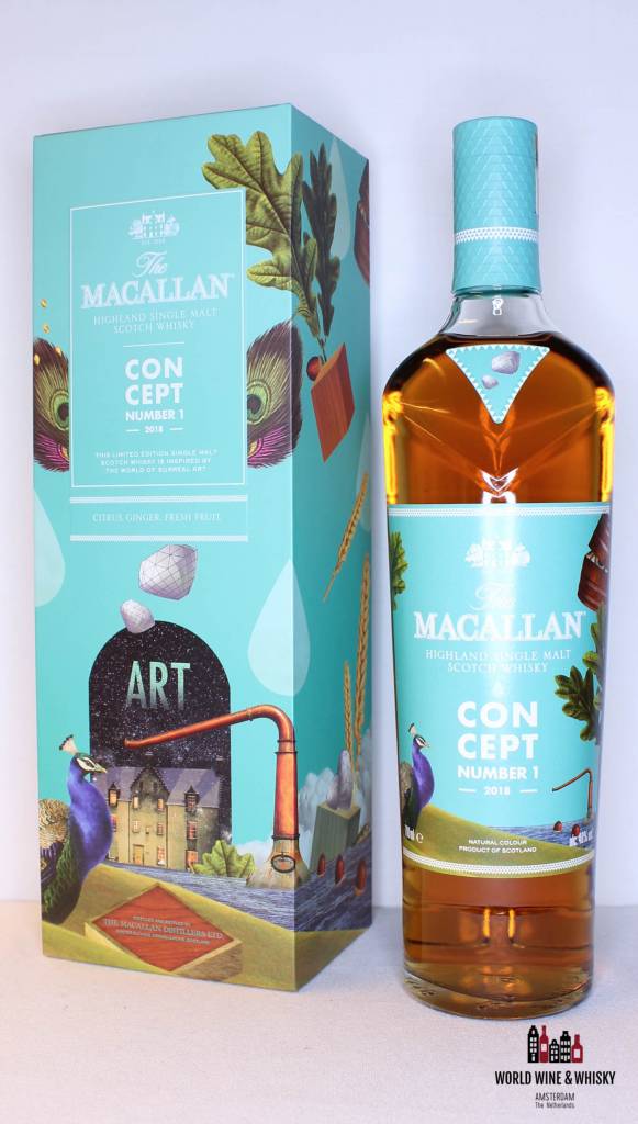 The Macallan Macallan Concept Number 1 2018 40% - Travel Retail Release Only (Twin-set deal)