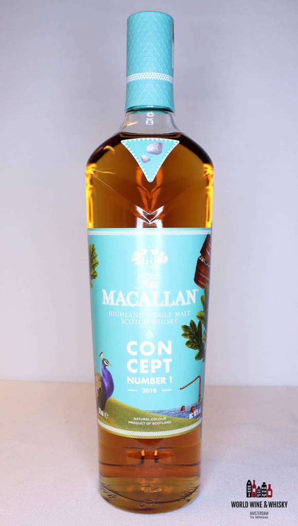 The Macallan Macallan Concept Number 1 2018 40% - Travel Retail Release Only (Twin-set deal)