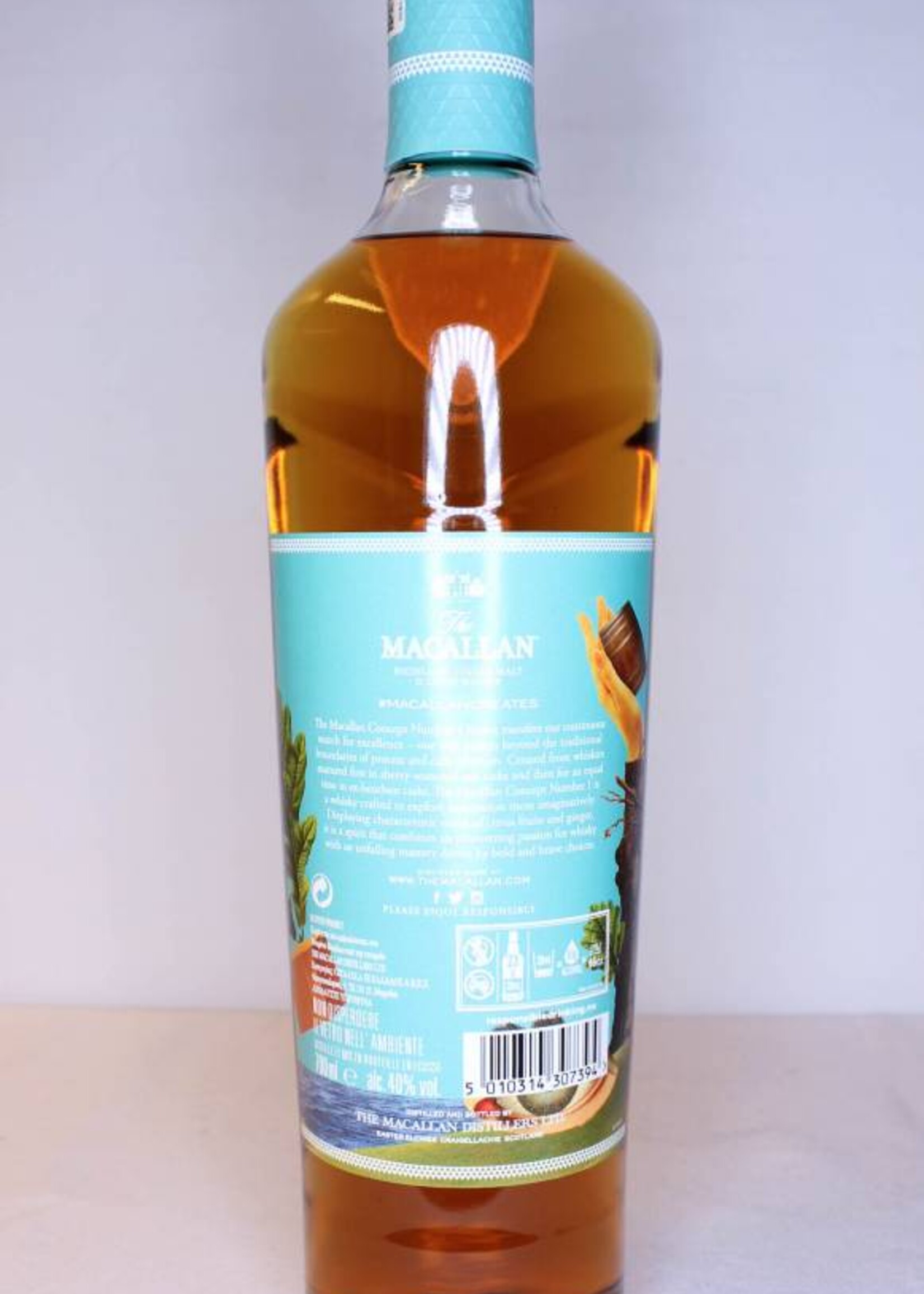 The Macallan Macallan Concept Number 1 2018 40% - Travel Retail Release Only (Twin-set deal)