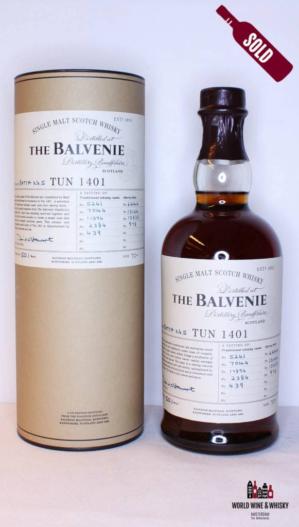 Balvenie Balvenie Tun 1401 Batch No. 5 2012 50.1%