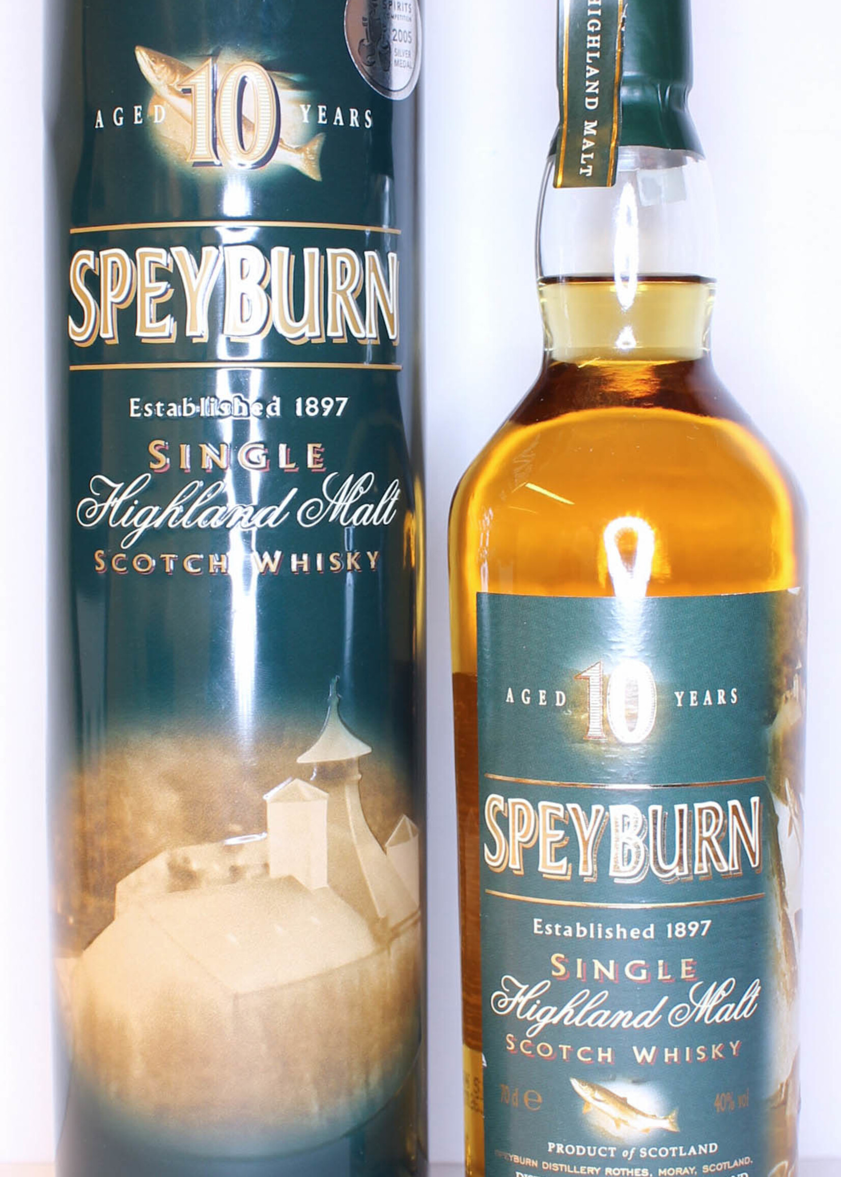 Speyburn Speyburn 10 Years Old - Fish Edition 40% (700ml)