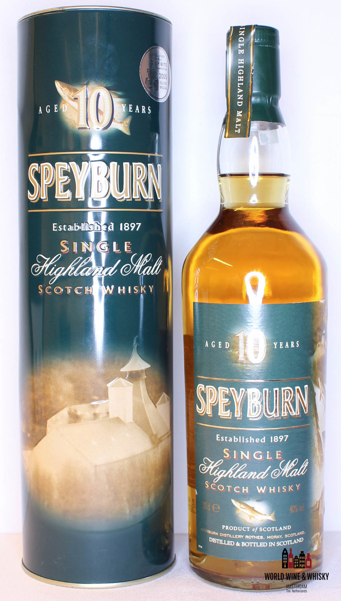 Speyburn Speyburn 10 Years Old - Fish Edition 40% (700ml)