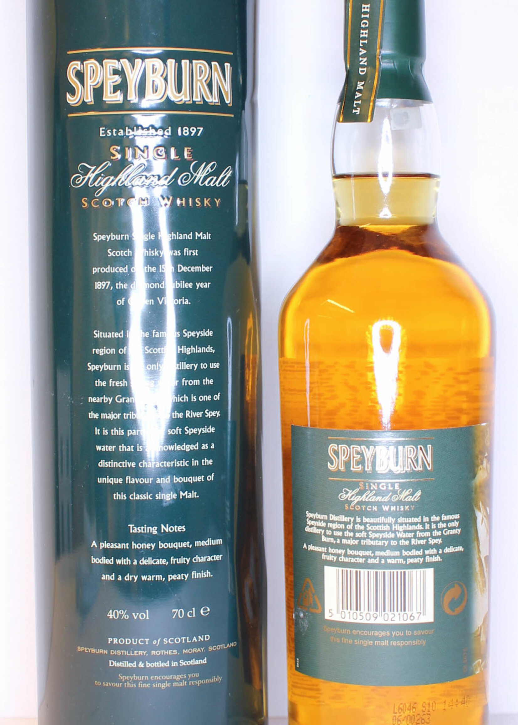 Speyburn Speyburn 10 Years Old - Fish Edition 40% (700ml)