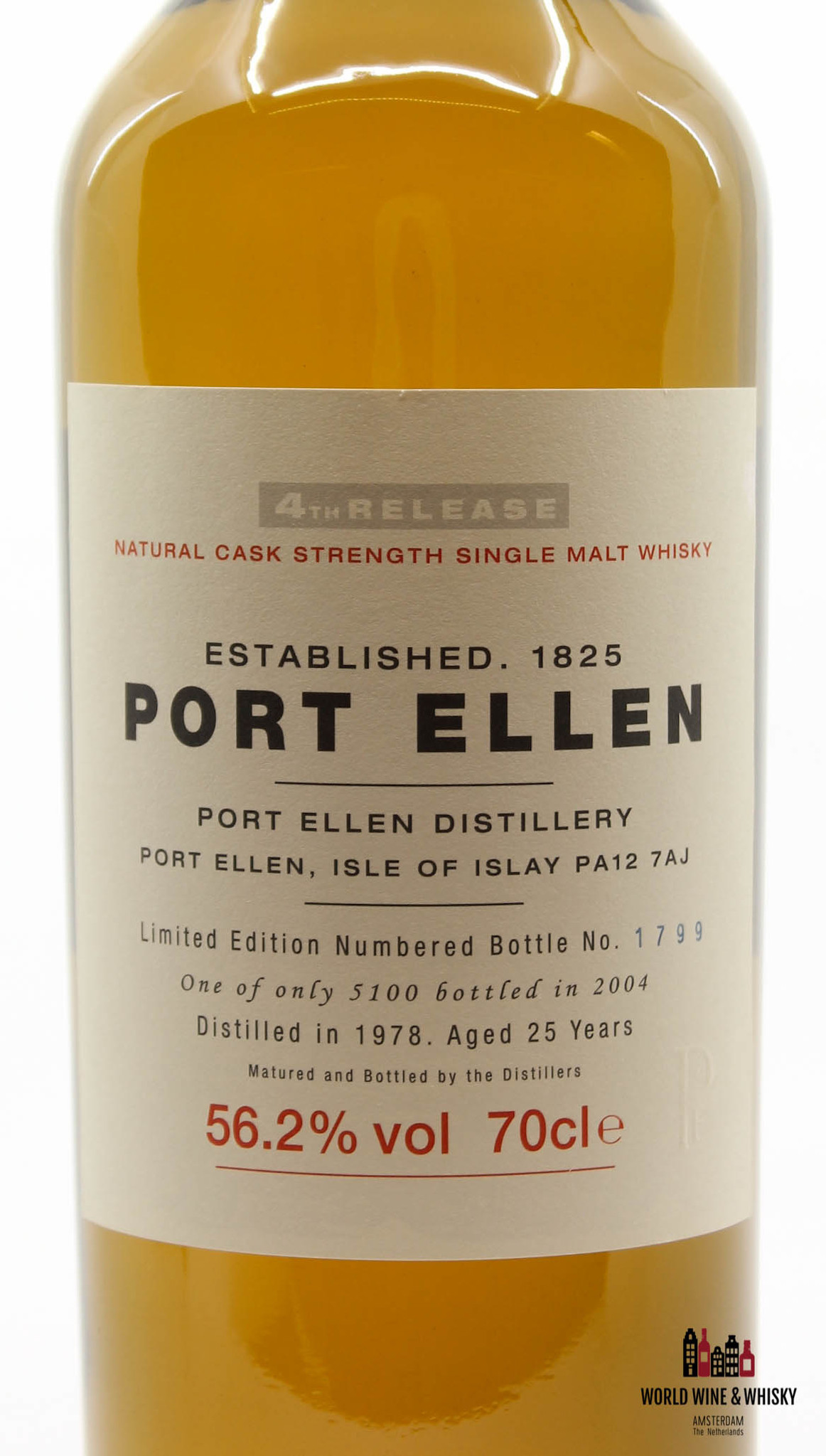 Port Ellen Port Ellen 4th Release 25 Years Old 1978 2004  56.2%