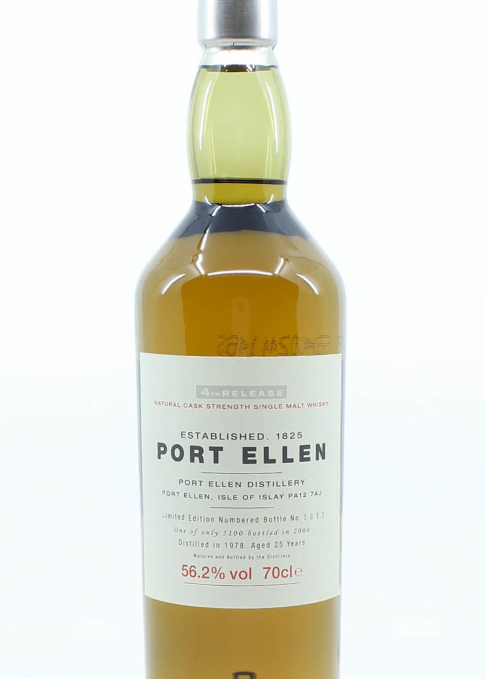 Port Ellen Port Ellen 4th Release 25 Years Old 1978 2004 56.2% (without box)