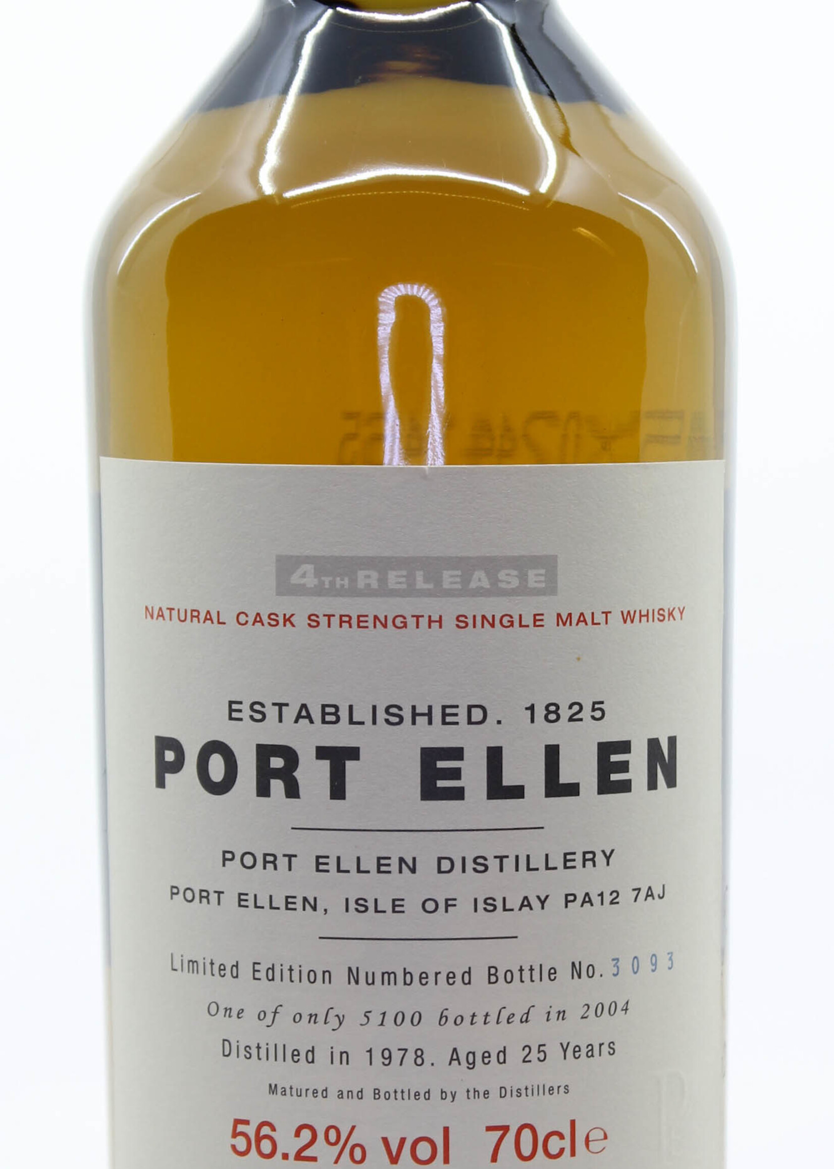 Port Ellen Port Ellen 4th Release 25 Years Old 1978 2004 56.2% (without box)