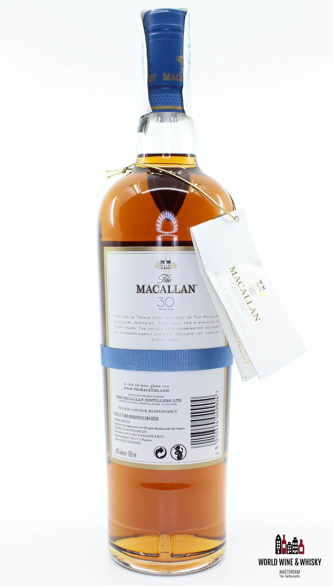 Macallan Macallan 30 Years Old Fine Oak Triple Cask Matured 43% 700ml (in wooden case)