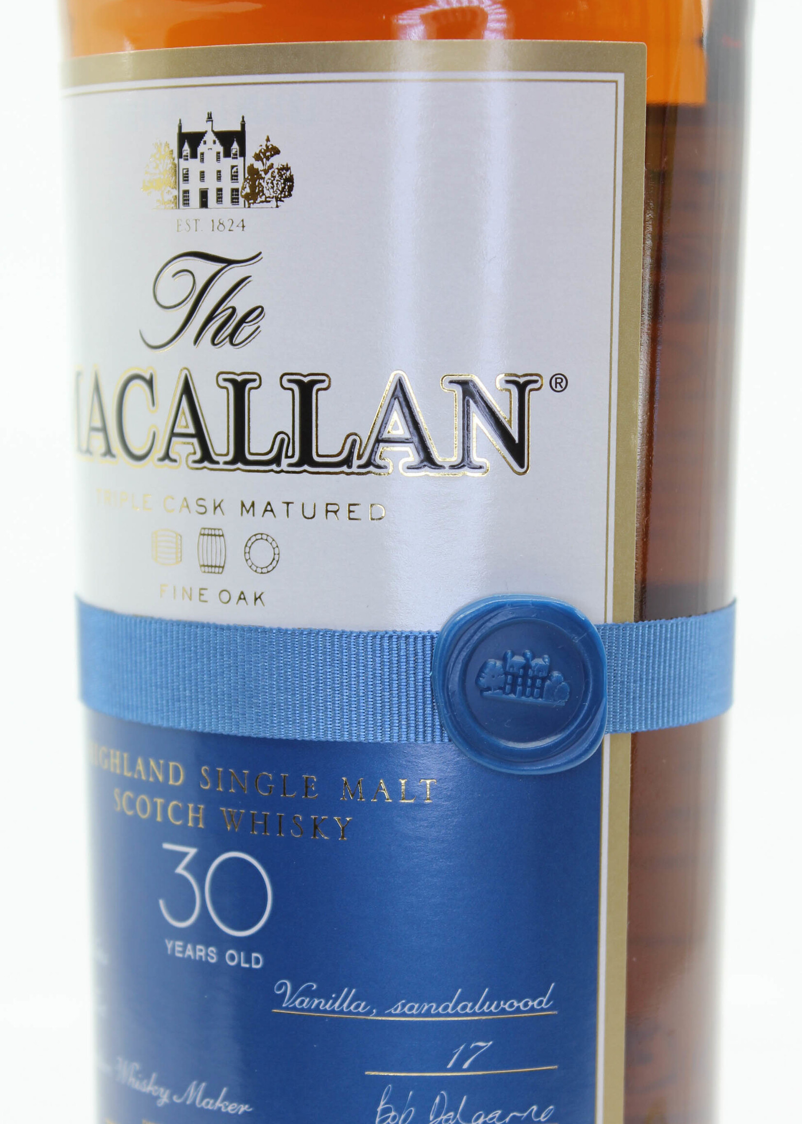 The Macallan Macallan 30 Years Old Fine Oak Triple Cask Matured 43% 700ml (in wooden case)
