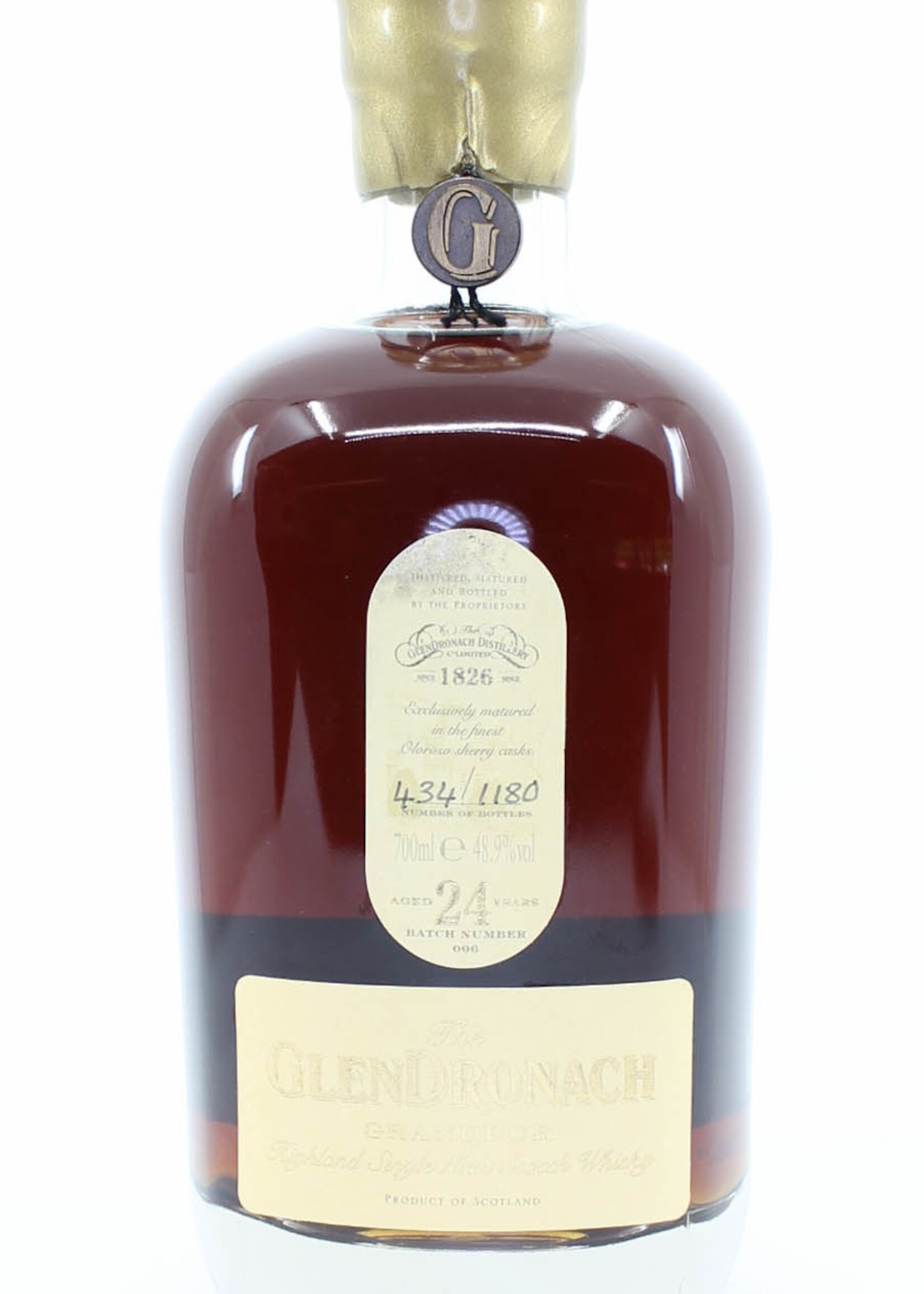 Glendronach Glendronach 24 Years Old 1990 2014 Grandeur Batch 006 48.9%