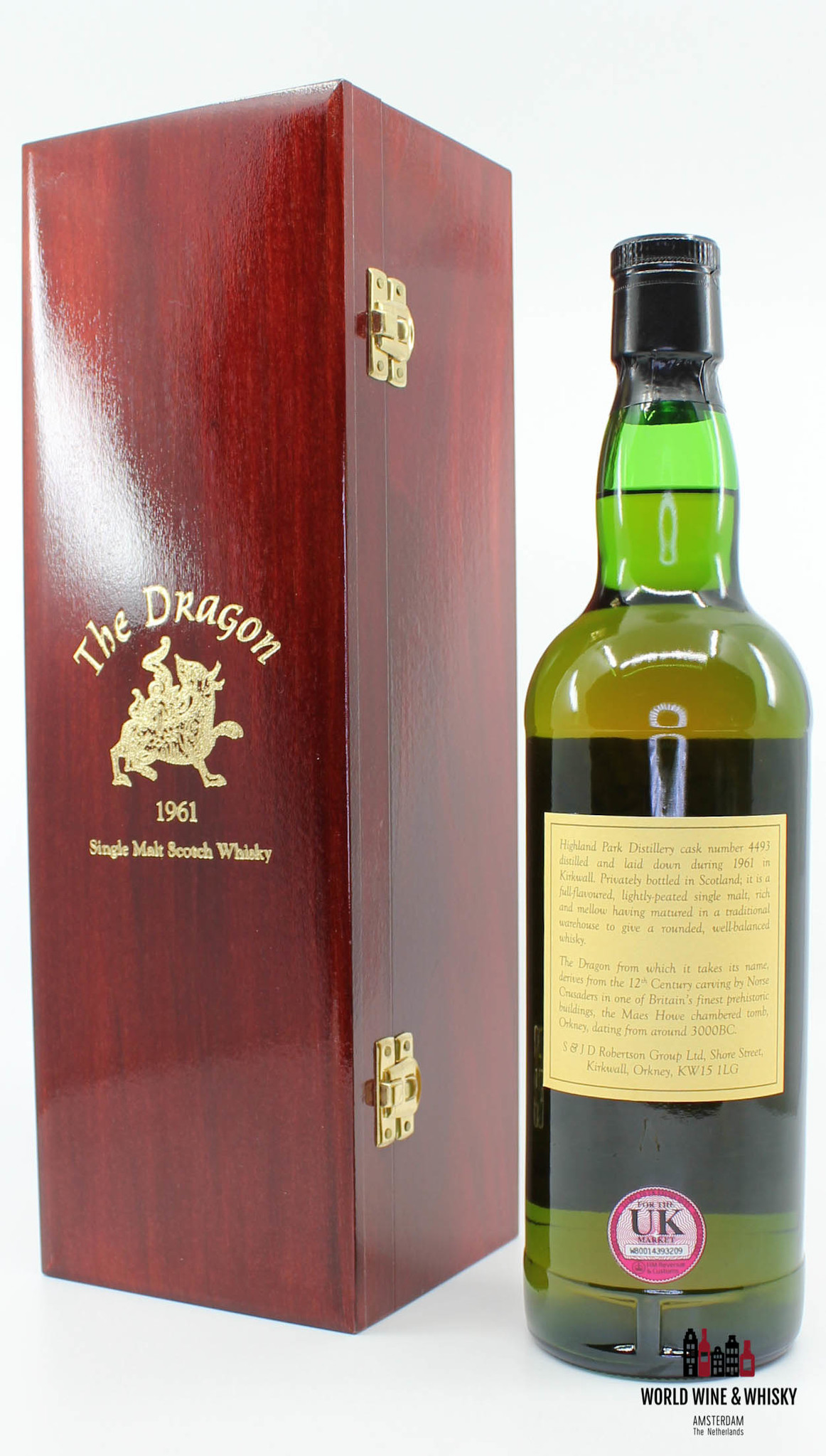 Highland Park Highland Park 36 Years 1961 1997 The Dragon - Robertson of Kirkwall 48.1%