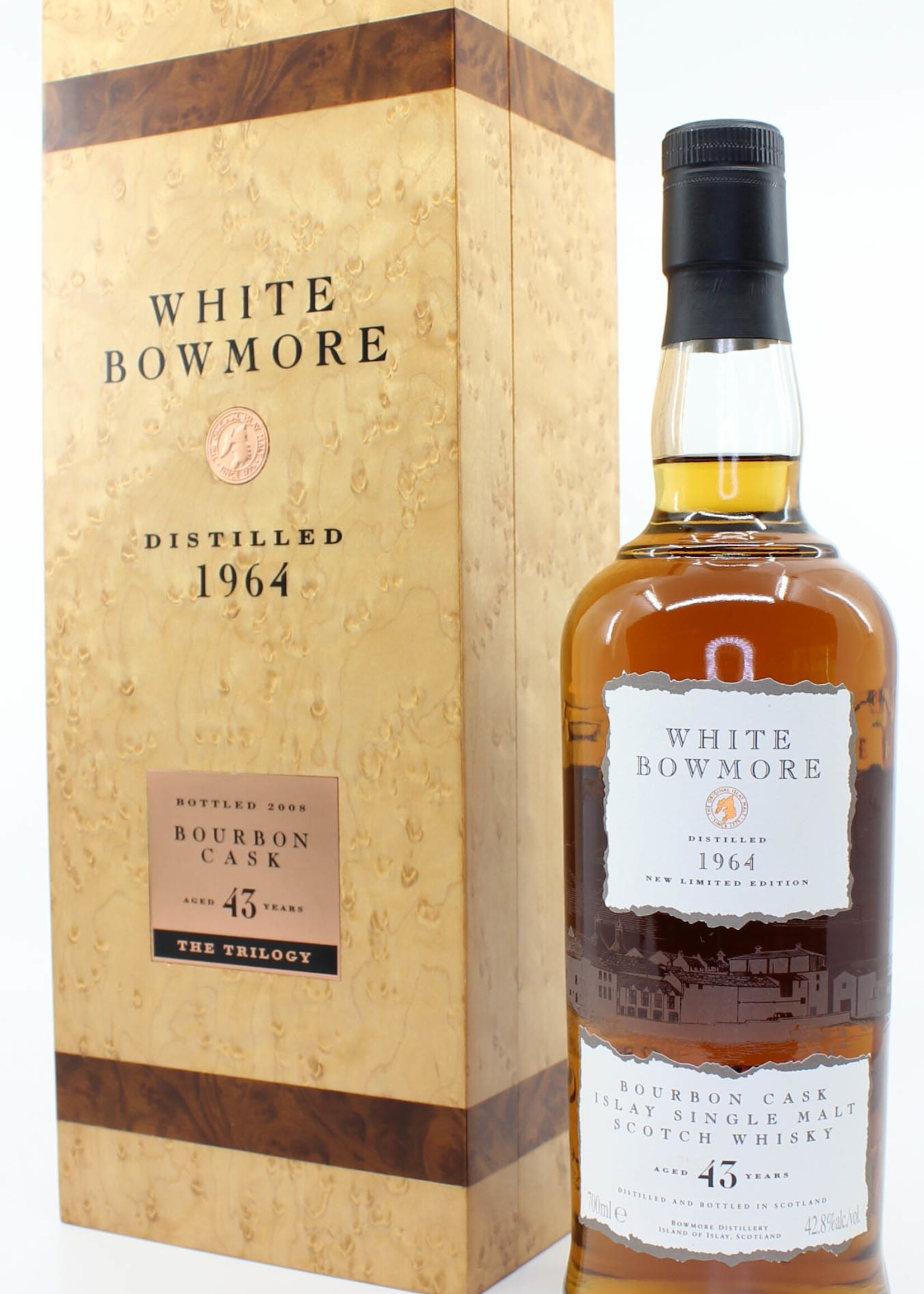 Bowmore Bowmore White 43 Years Old 1964 2008 42.8%