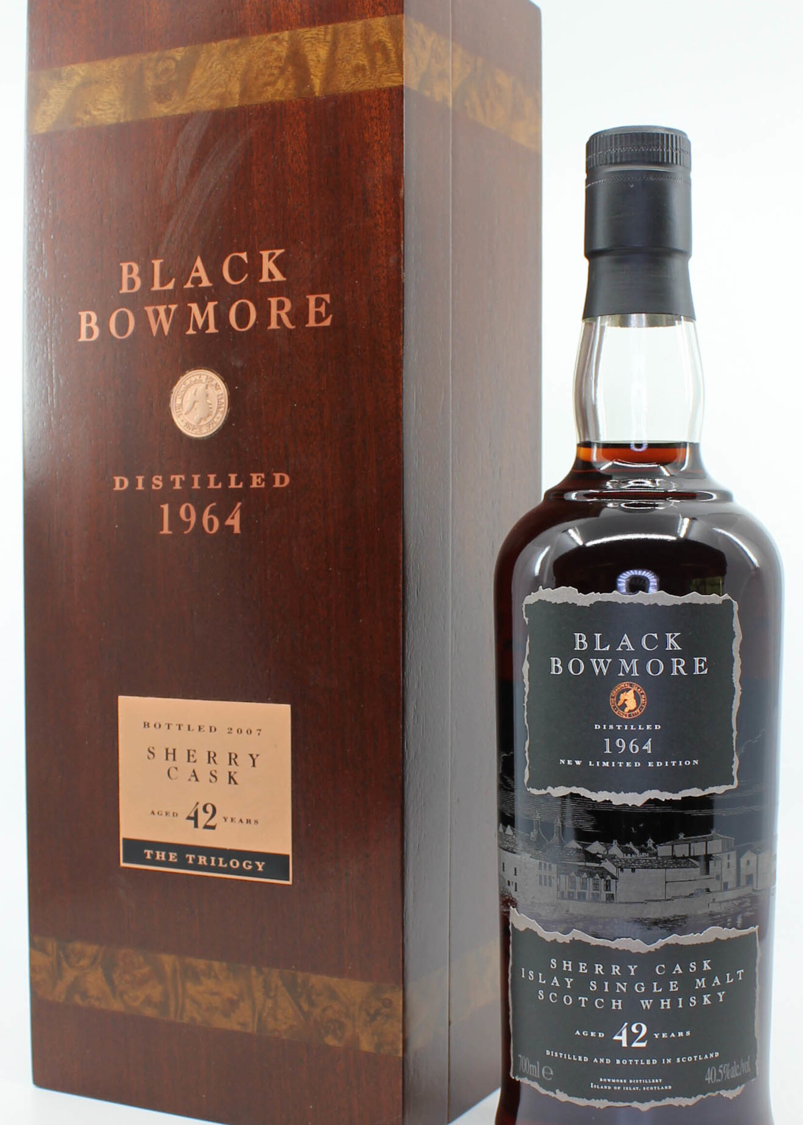 Bowmore Bowmore Black 42 Years Old 1964 2007 Sherry Cask 40.5%