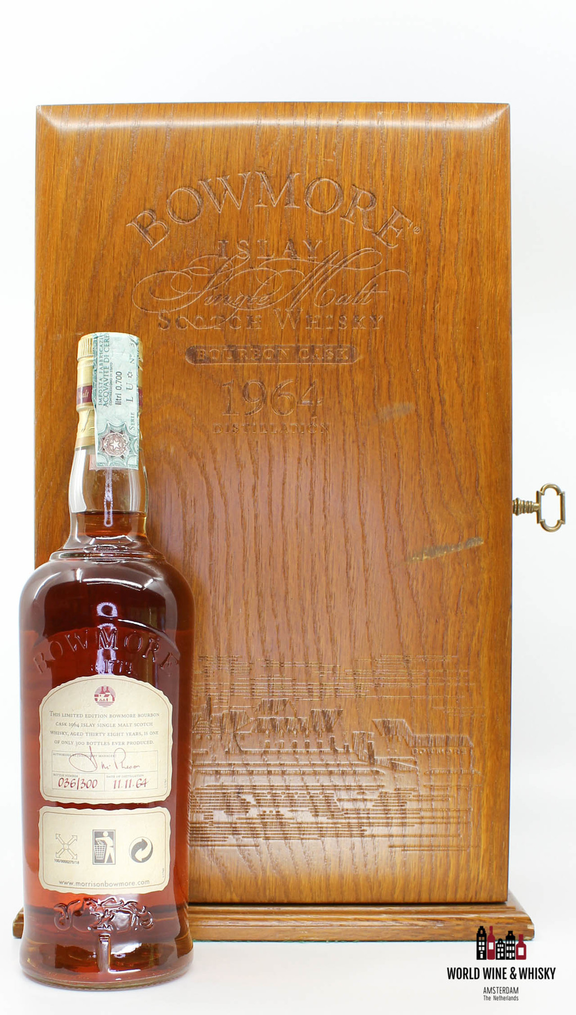 Bowmore Bowmore 38 Years Old 1964 2003 Bourbon Cask - The Trilogy Series 43.2%