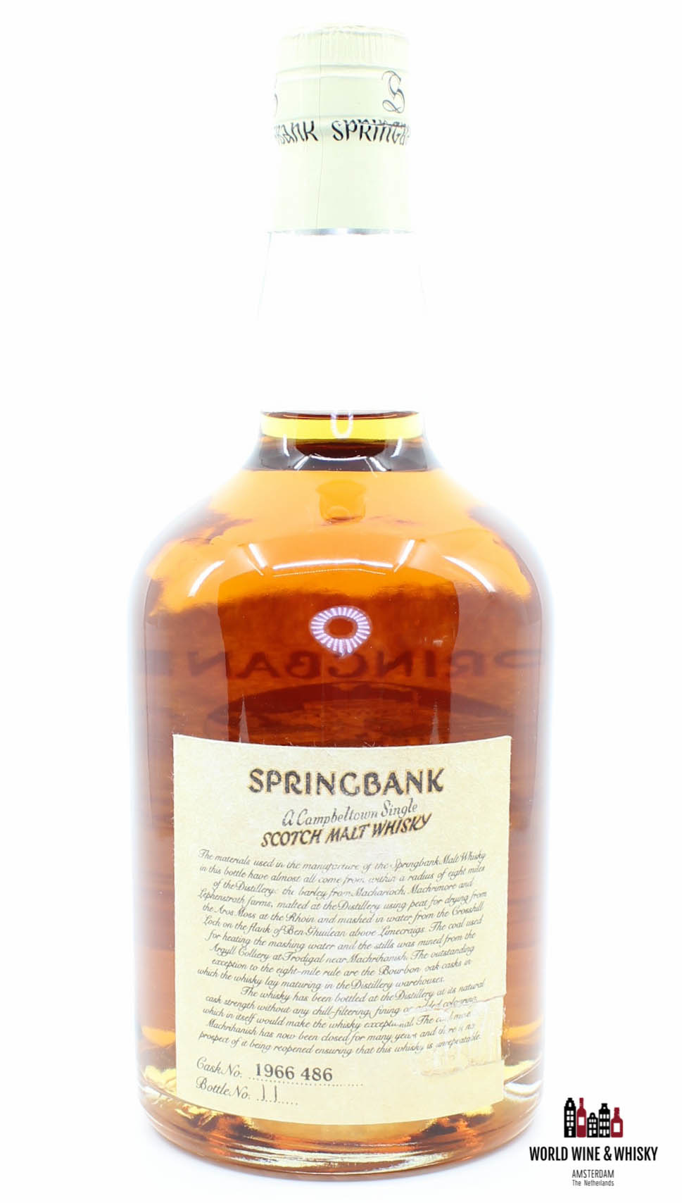 Springbank Springbank 31 Years Old 1966 1997 Local Barley 1966-486 53%