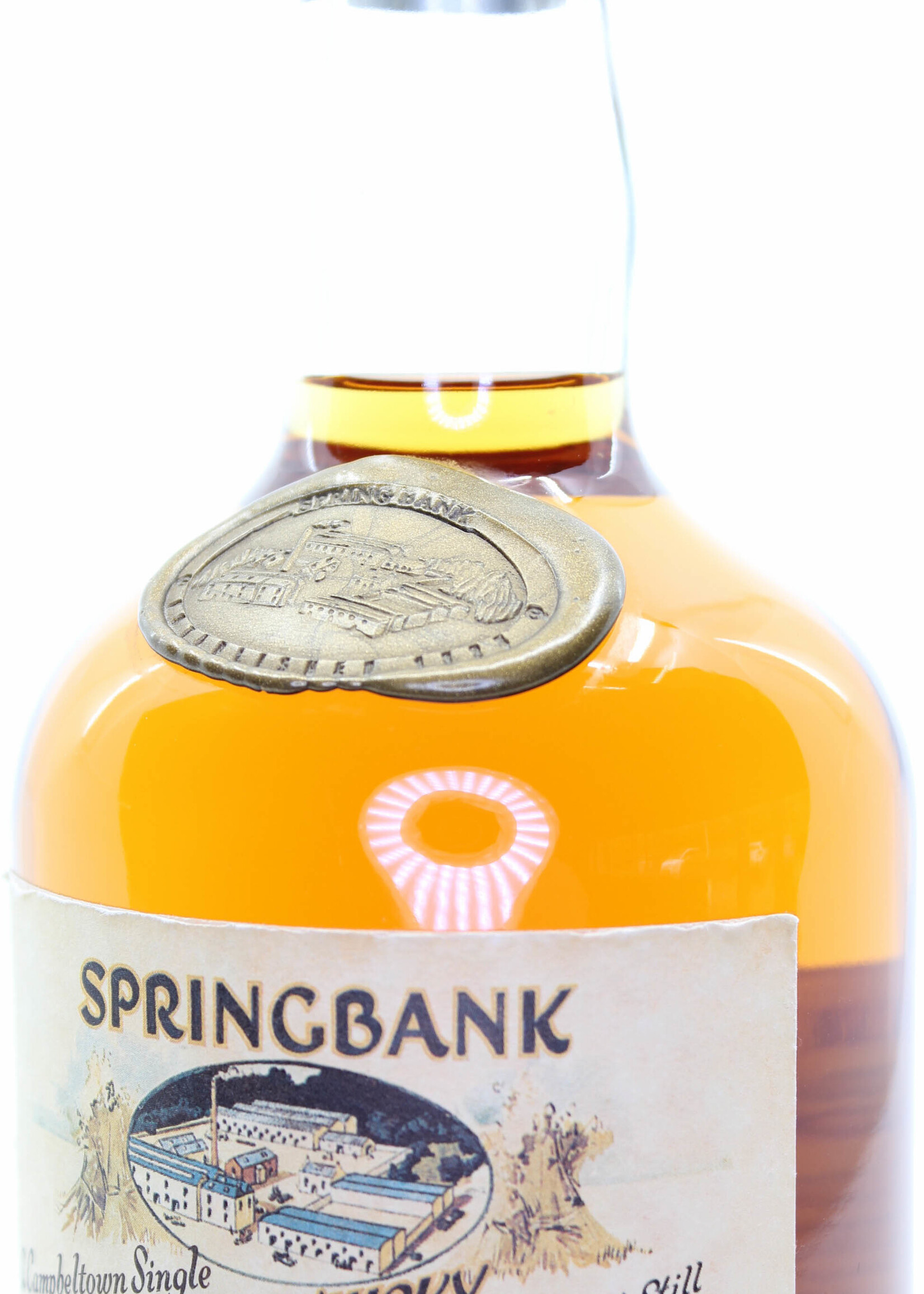Springbank Springbank 31 Years Old 1966 1997 Local Barley 1966-486 53%