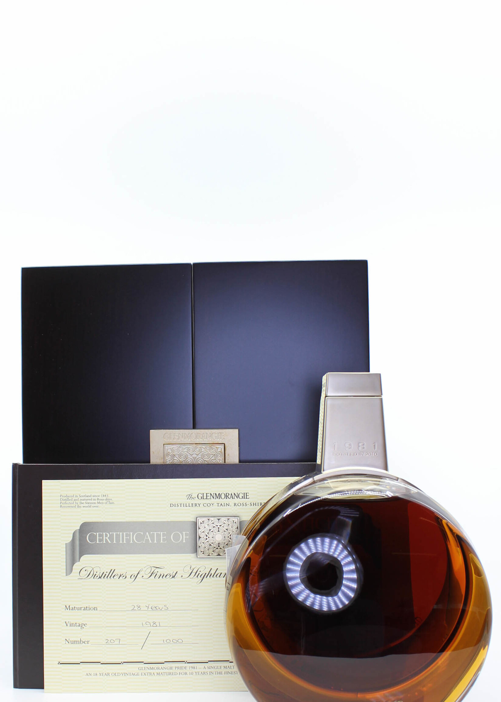 Glenmorangie Glenmorangie Pride 28 Years Old 1981 2010 - Baccarat Crystal Decanter 56.7%