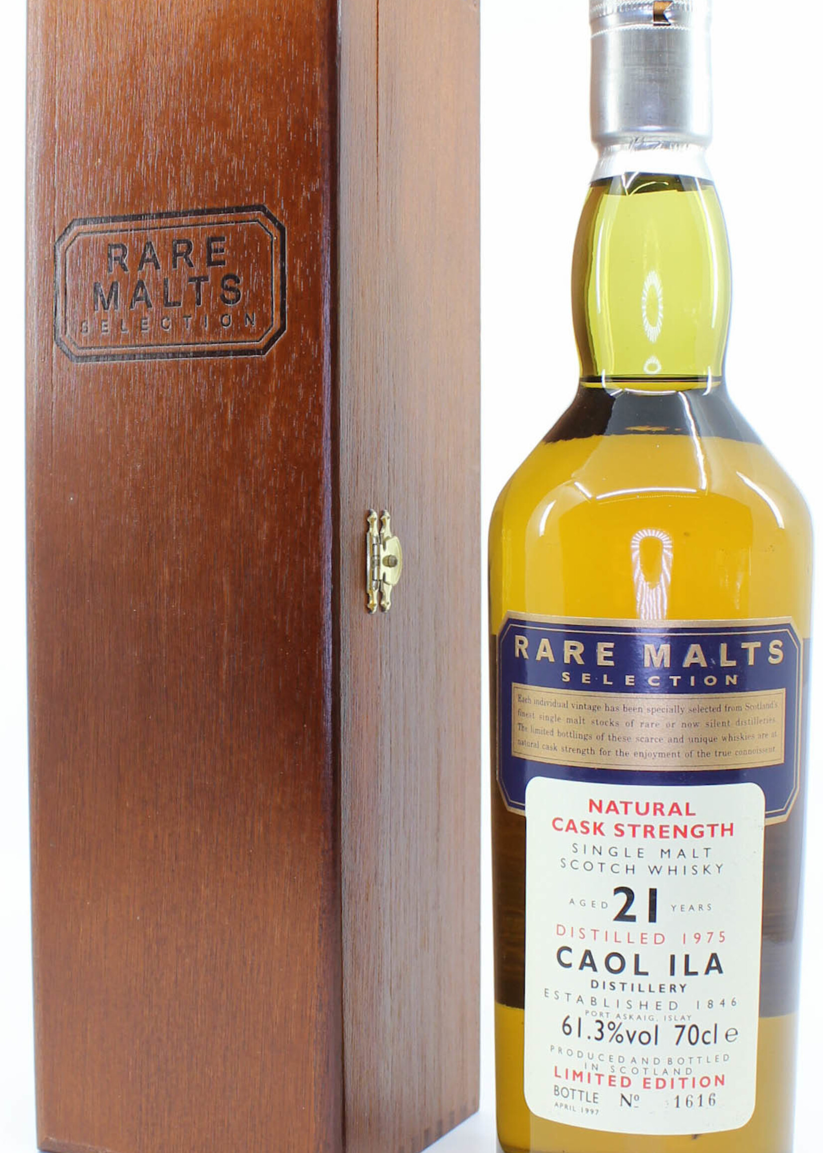 Caol Ila Caol Ila 21 Years Old 1975 1997 Rare Malts Selection 61.3% (in wooden box)