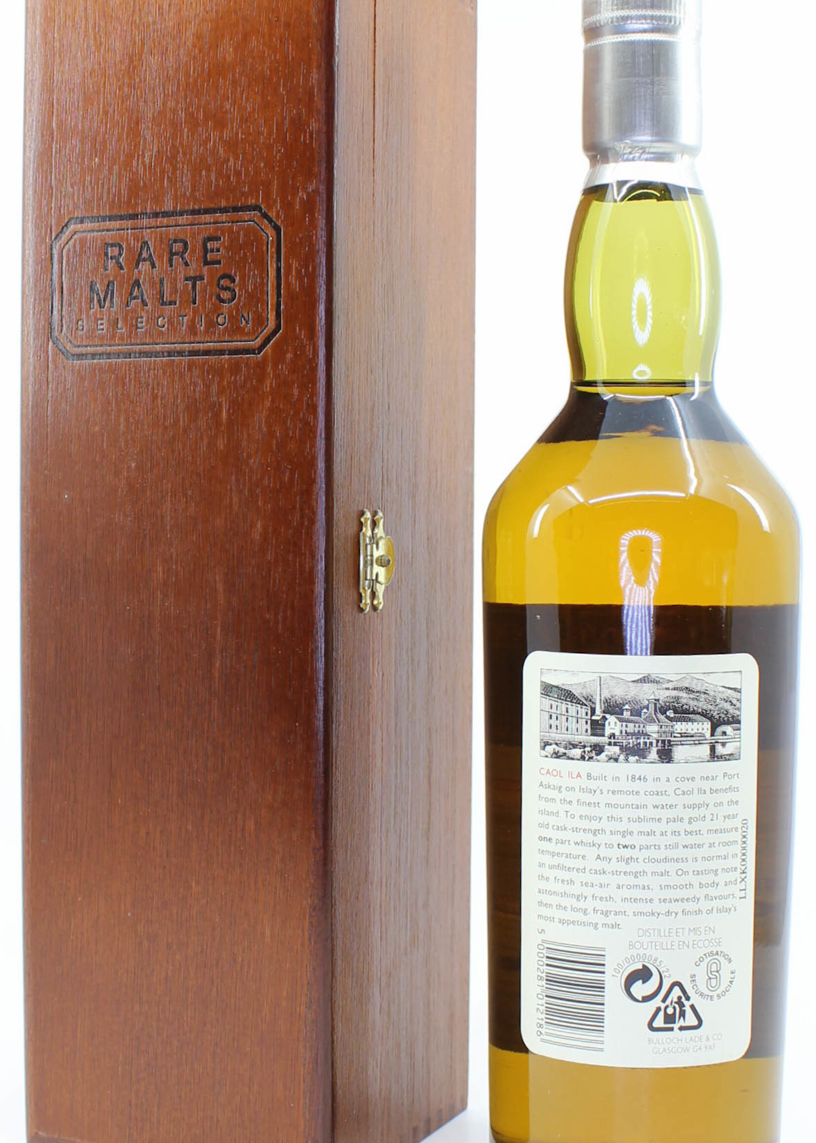 Caol Ila Caol Ila 21 Years Old 1975 1997 Rare Malts Selection 61.3% (in wooden box)
