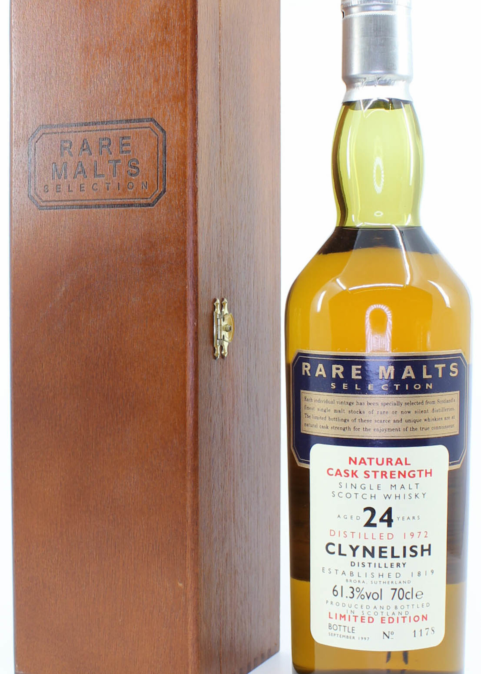 Clynelish Clynelish 24 Years Old 1972 1997 Rare Malts Selection 61.3% (in wooden box)