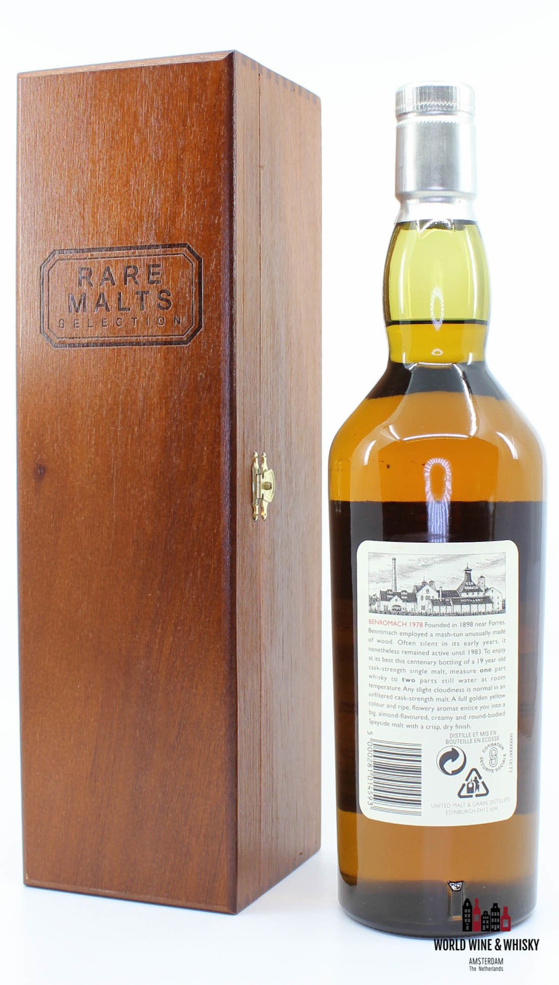 Benromach Benromach 19 Years Old 1978 1998 Rare Malts Selection 63.8% (in wooden box)