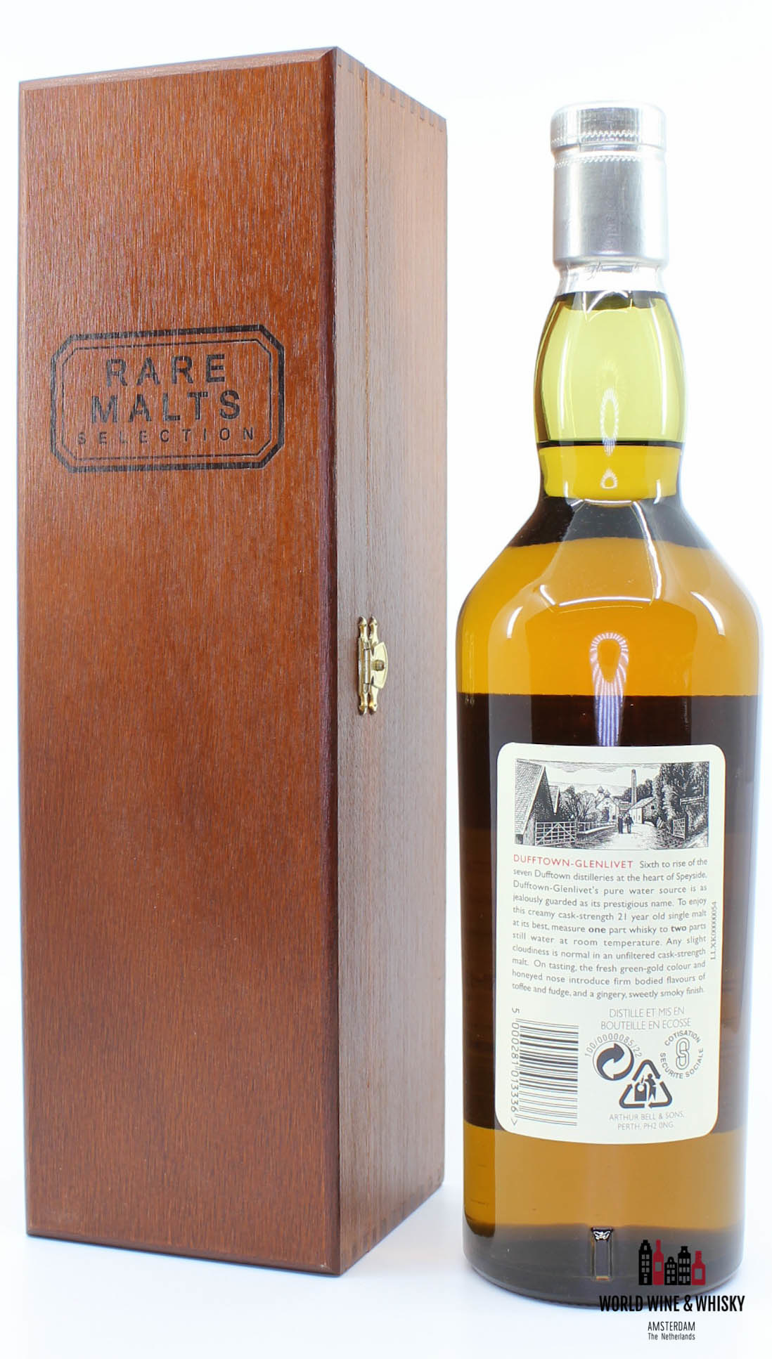 Dufftown Dufftown-Glenlivet 21 Years Old 1975 1997 Rare Malts Selection 54.8% (in wooden box)