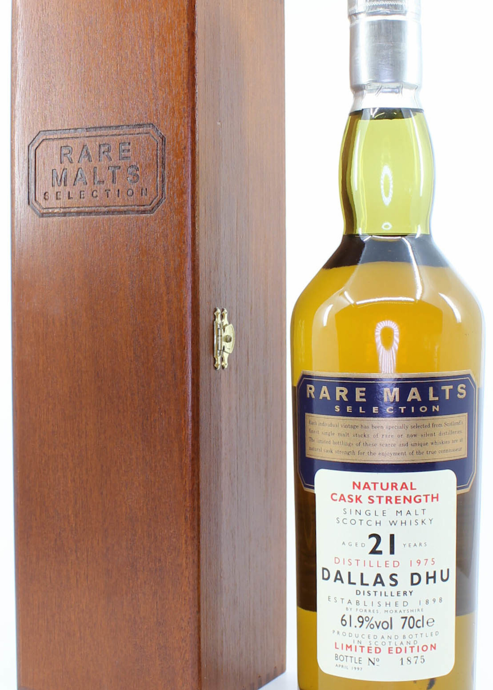 Dallas Dhu Dallas Dhu 21 Years Old 1975 1997 Rare Malts Selection 61.9% (in wooden box)