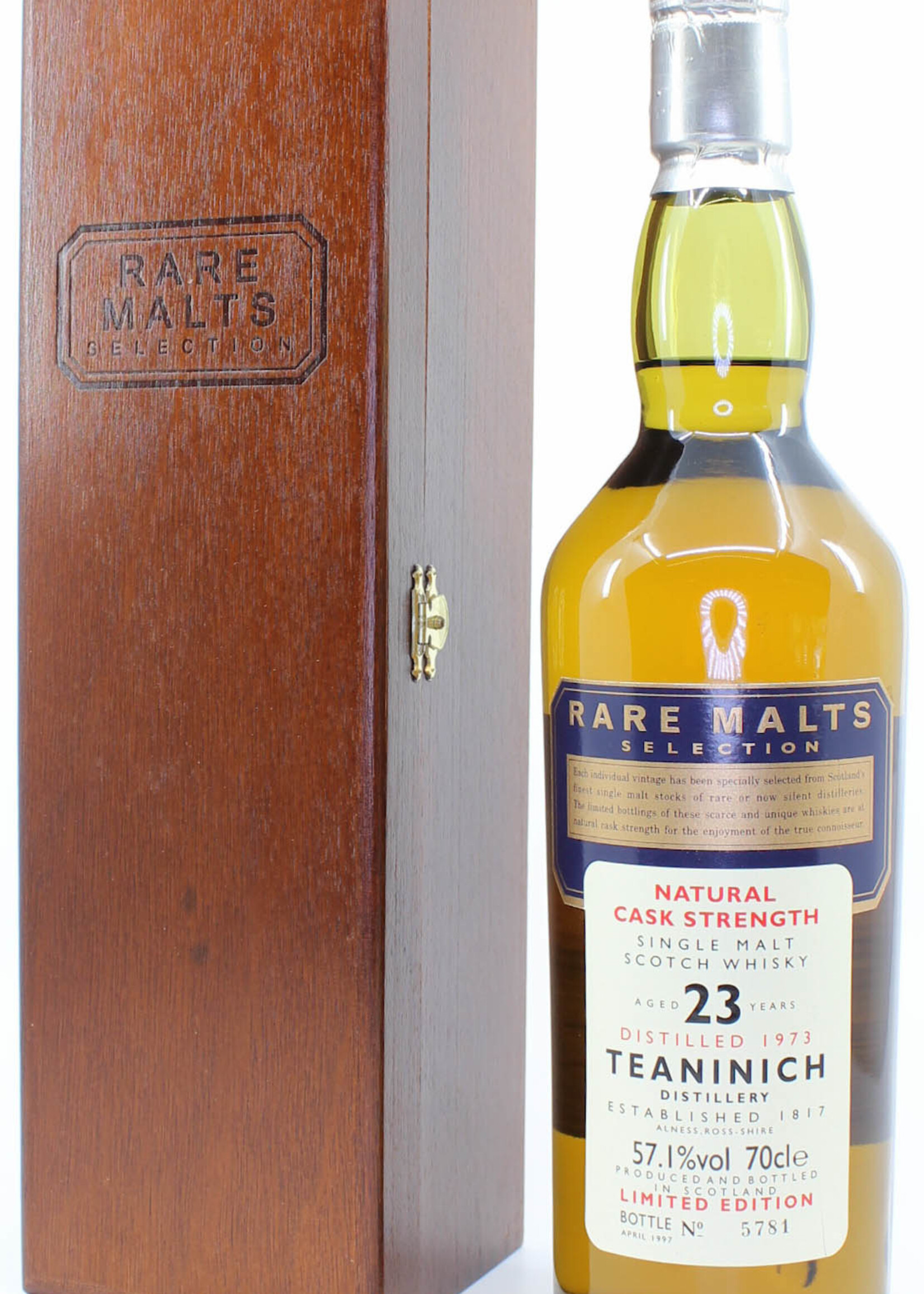 Teaninich Teaninich 23 Years Old 1973 1997 Rare Malts Selection 57.1% (in wooden box)