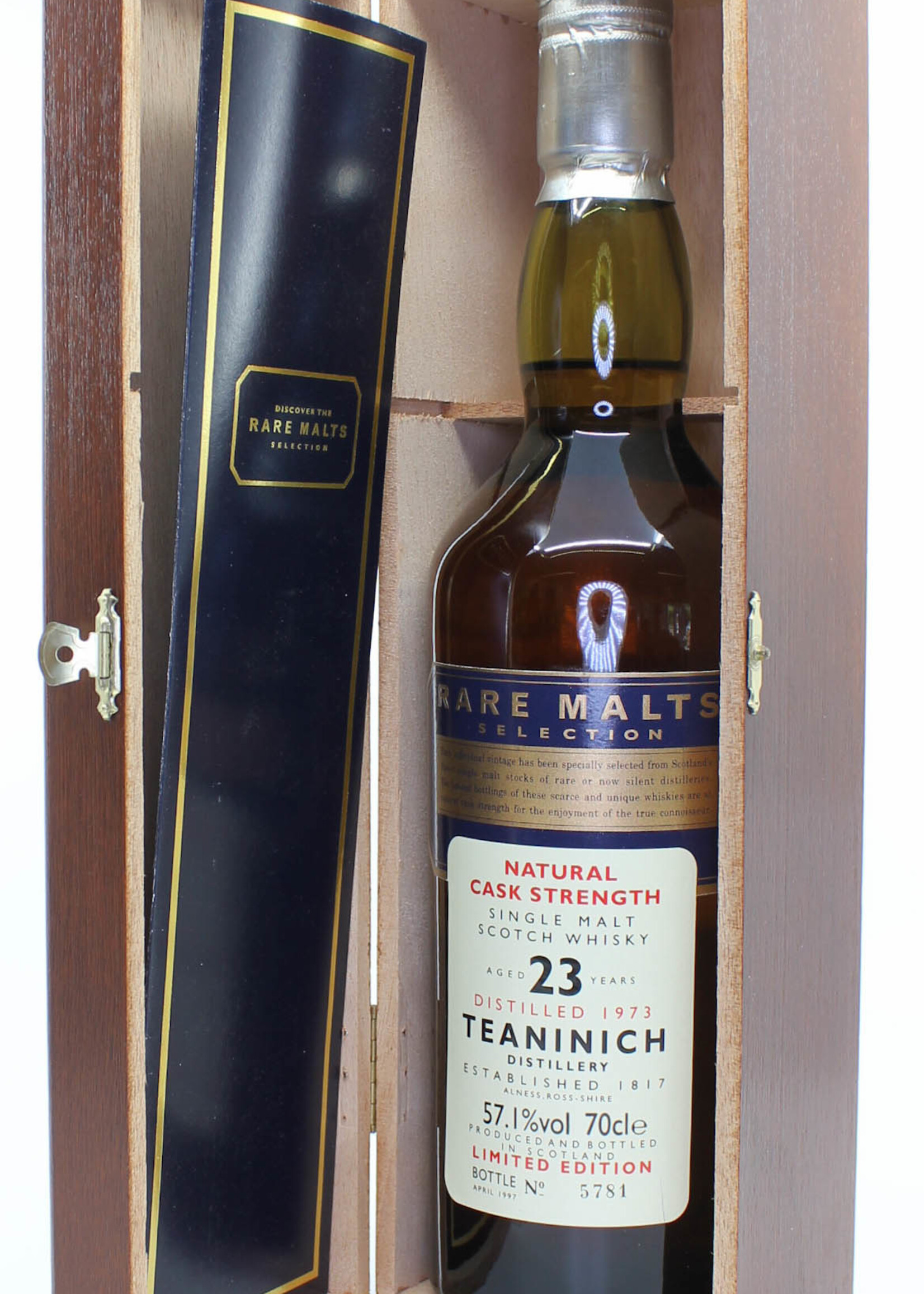 Teaninich Teaninich 23 Years Old 1973 1997 Rare Malts Selection 57.1% (in wooden box)