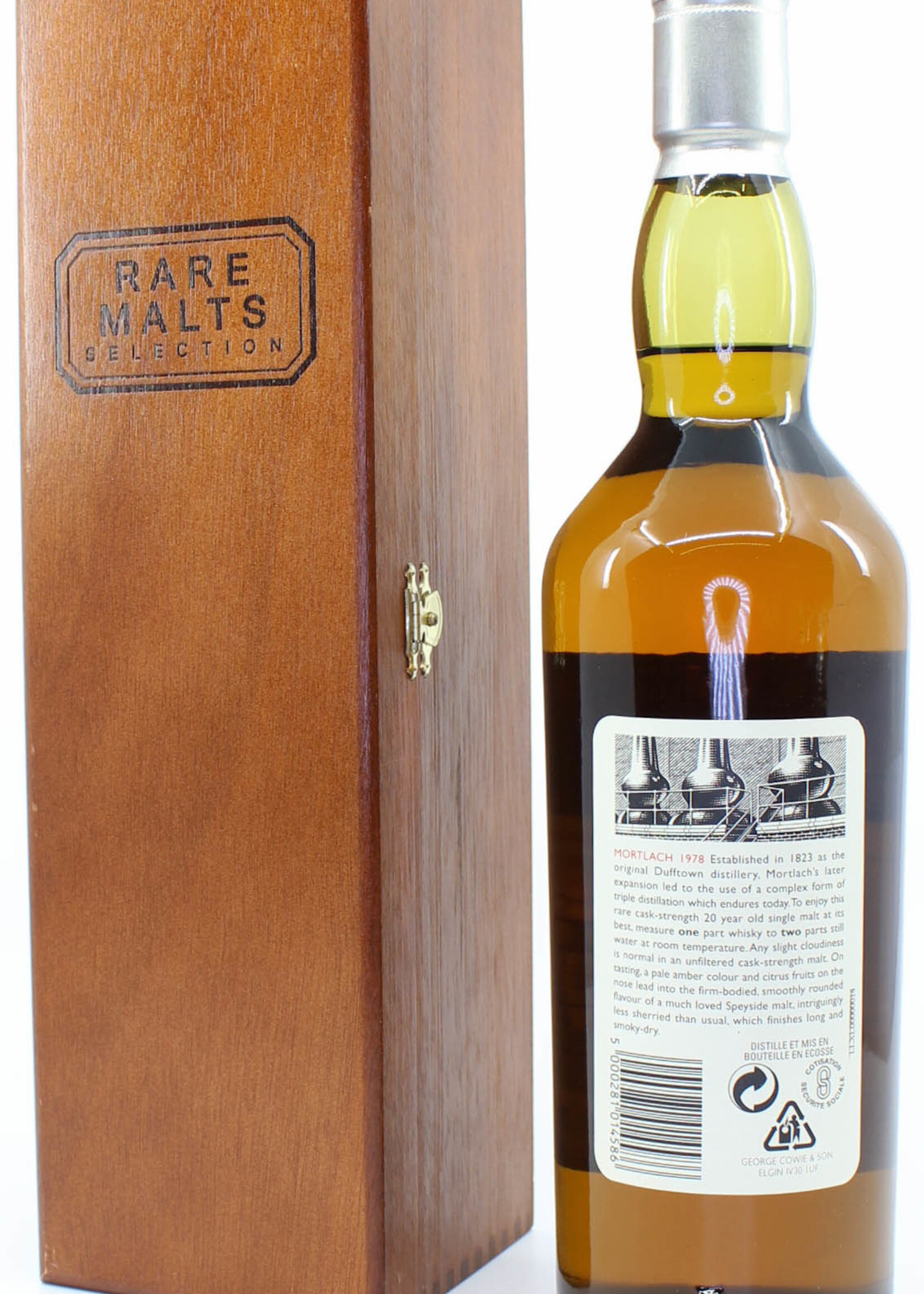 Mortlach Mortlach 20 Years Old 1978 1998 Rare Malts Selection 62.2% (in wooden box)