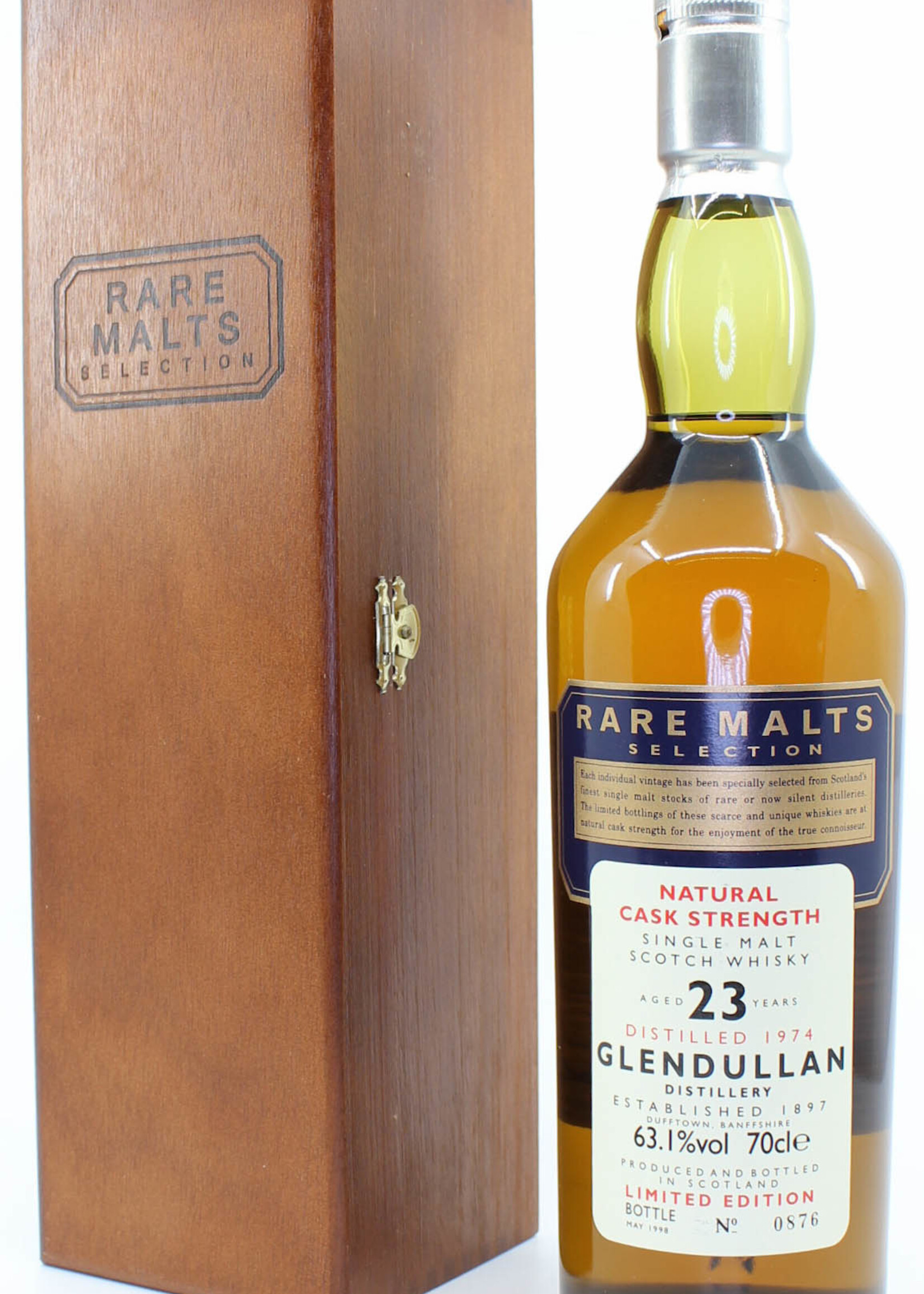 Glendullan Glendullan 23 Years Old 1974 1998 Rare Malts Selection 63.1% (in wooden box)