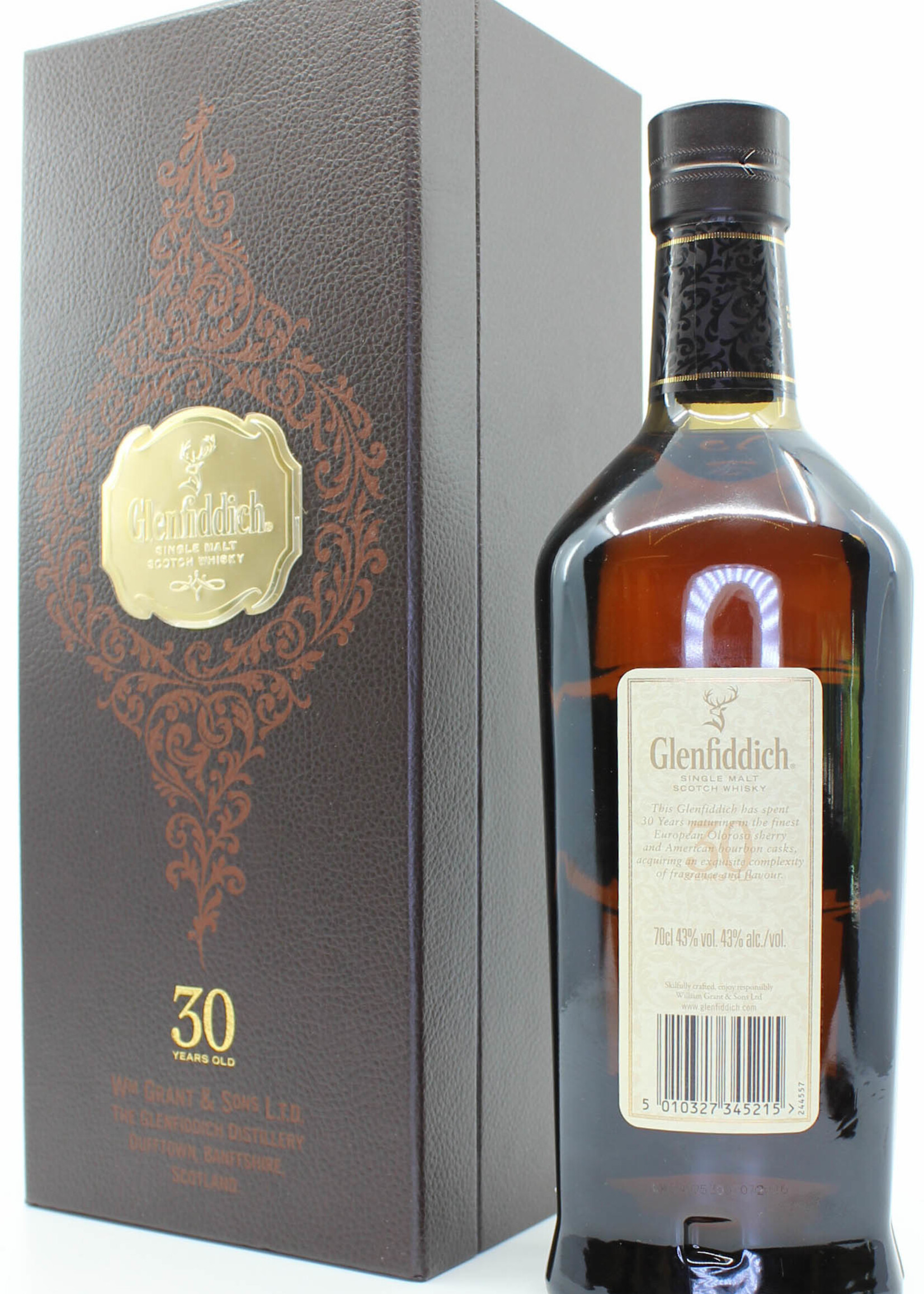 Glenfiddich Glenfiddich 30 Years Old - Cask Selection 00045 43% (in luxury case)
