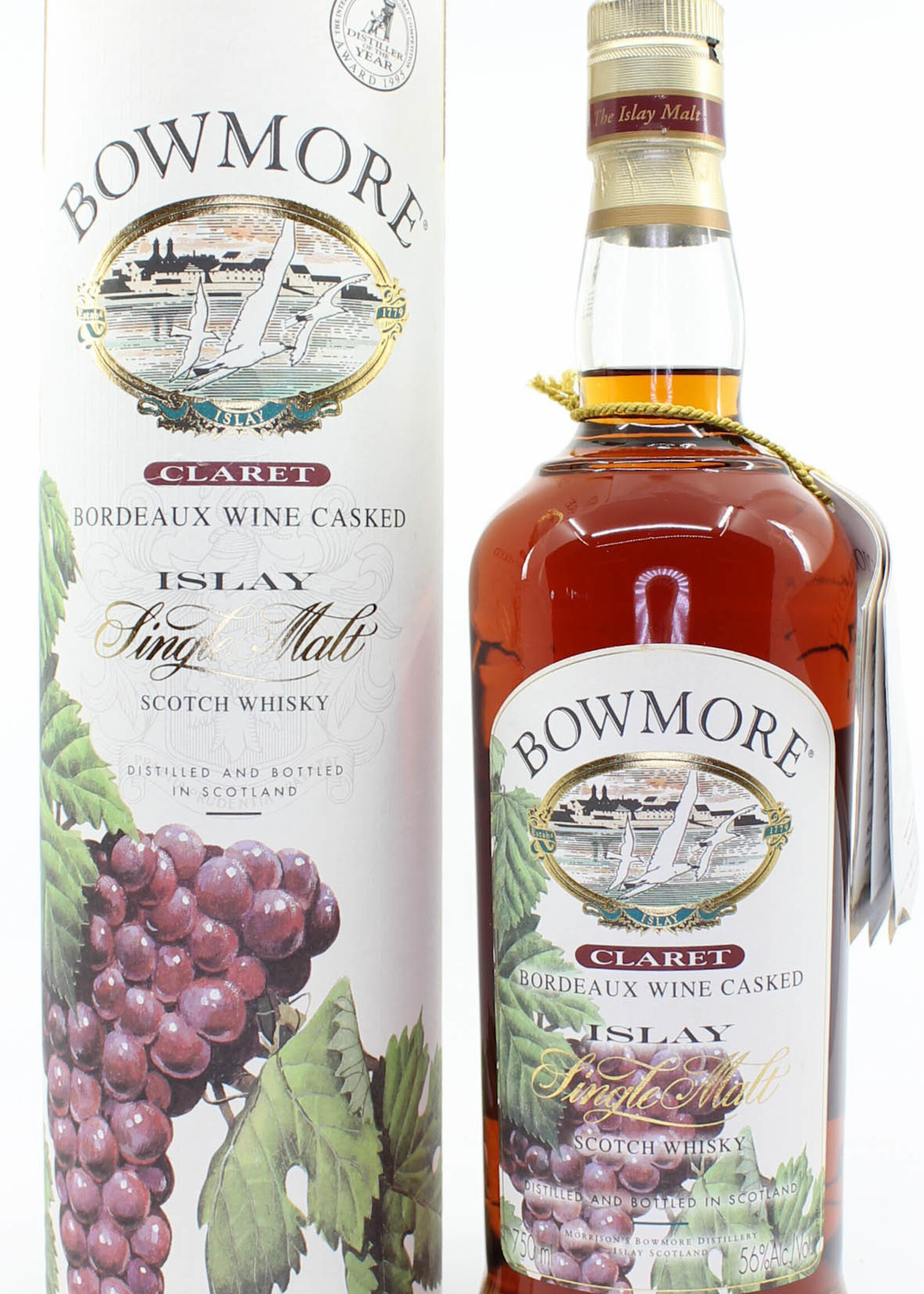 Bowmore Bowmore 1999 Claret - Bordeaux Wine Casked 56% (750ml)