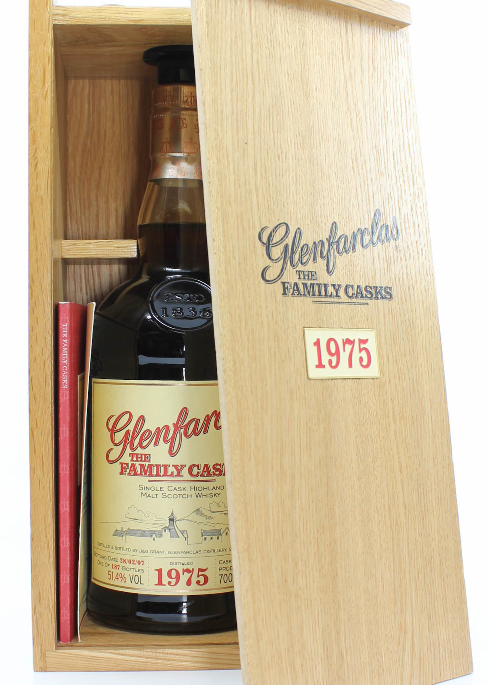 Glenfarclas Glenfarclas 31 Years Old 1975 2007  Cask 5038 - The Family Casks 51.4%