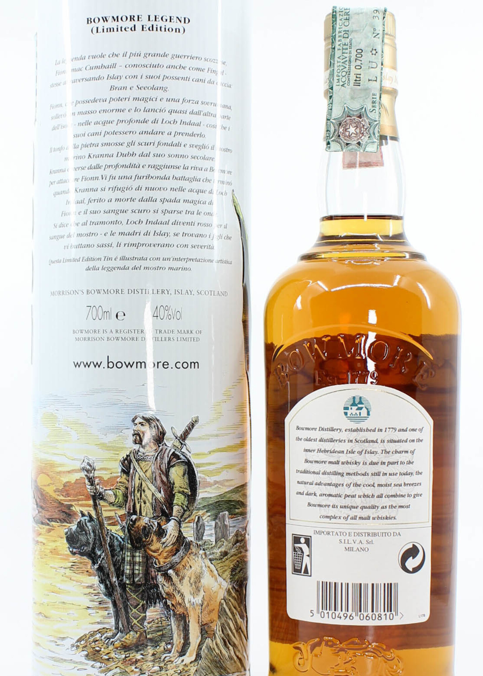 Bowmore Bowmore Legend 8 Years Old - The Sea Dragon 2003 40%