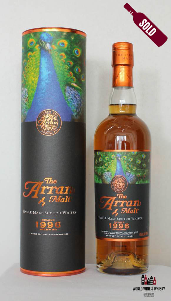 A Great Arran 12 Year Old 1996 Icons Of Arran No 1 The Peacock 2009 46 World Wine Whisky