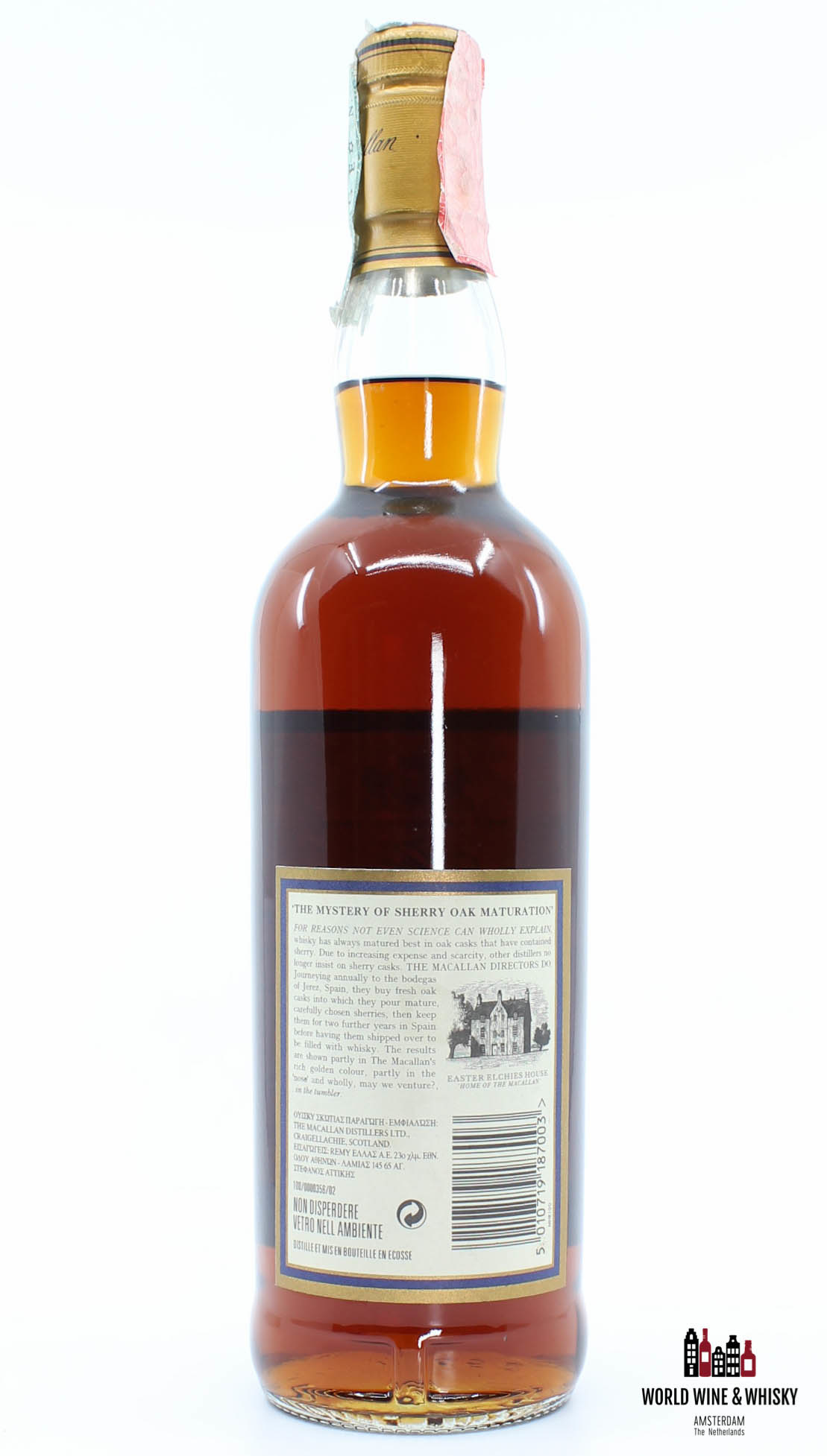 Macallan 18 Years Old 1982 2000 Sherry Oak Casks 43% - World Macallan 18 Years Old 1982 2000 Sherry Oak Casks 43% - World