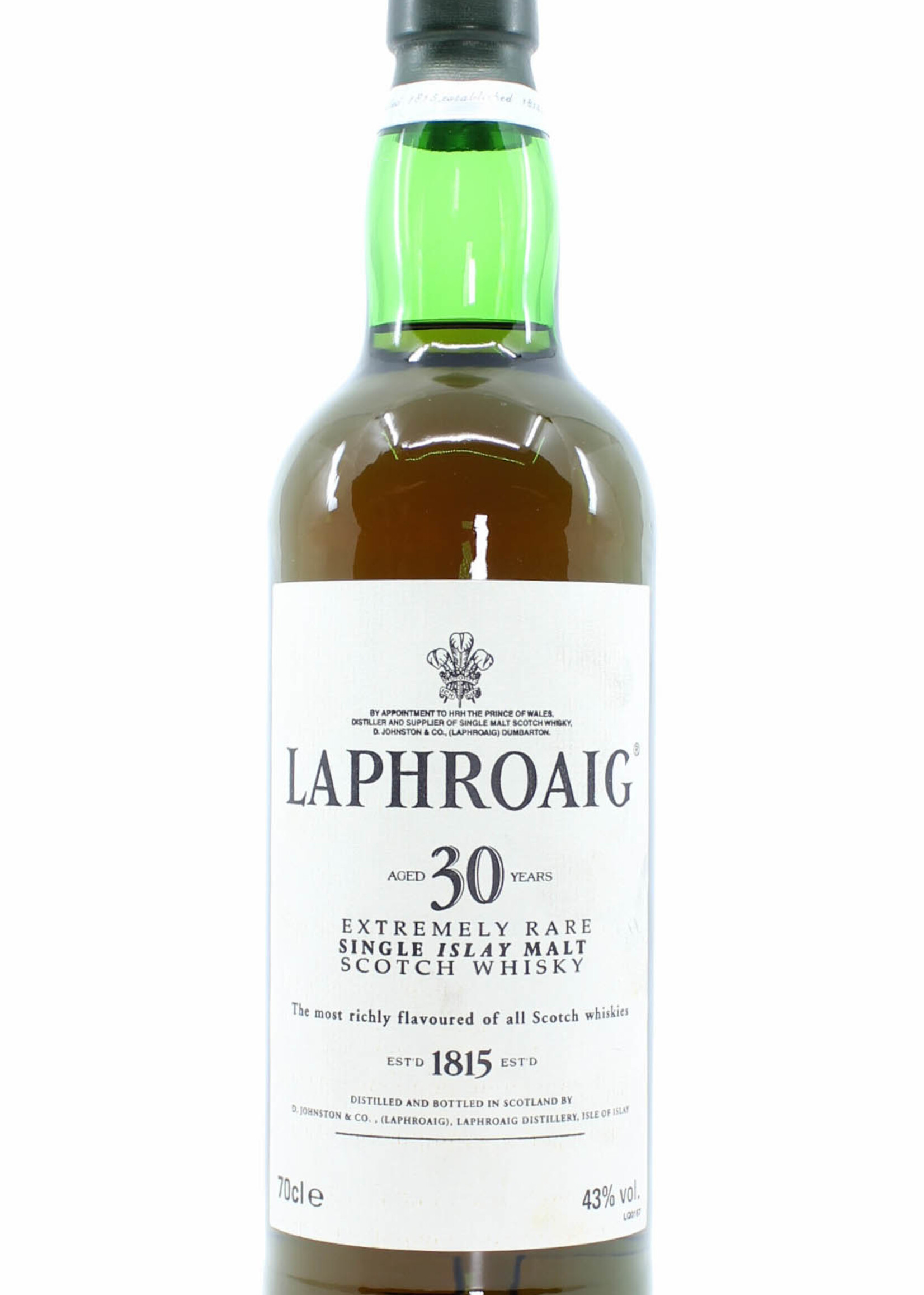 Laphroaig Laphroaig 30 Years Old Extremely Rare 43% (700ml)